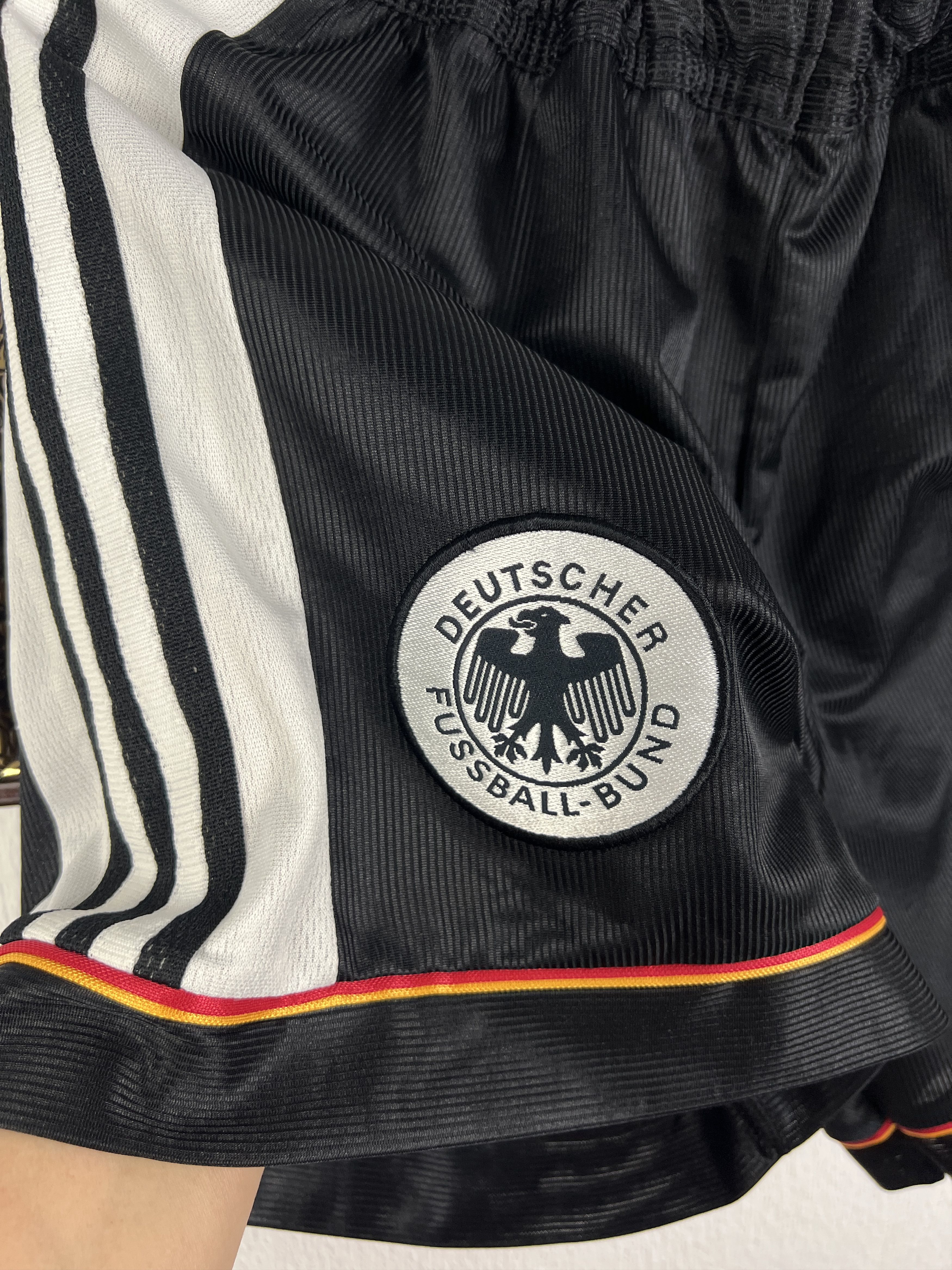Adidas Vintage 90's Adidas Germany Football Track Shorts Soccer Size US 34 / EU 50 - 5 Thumbnail