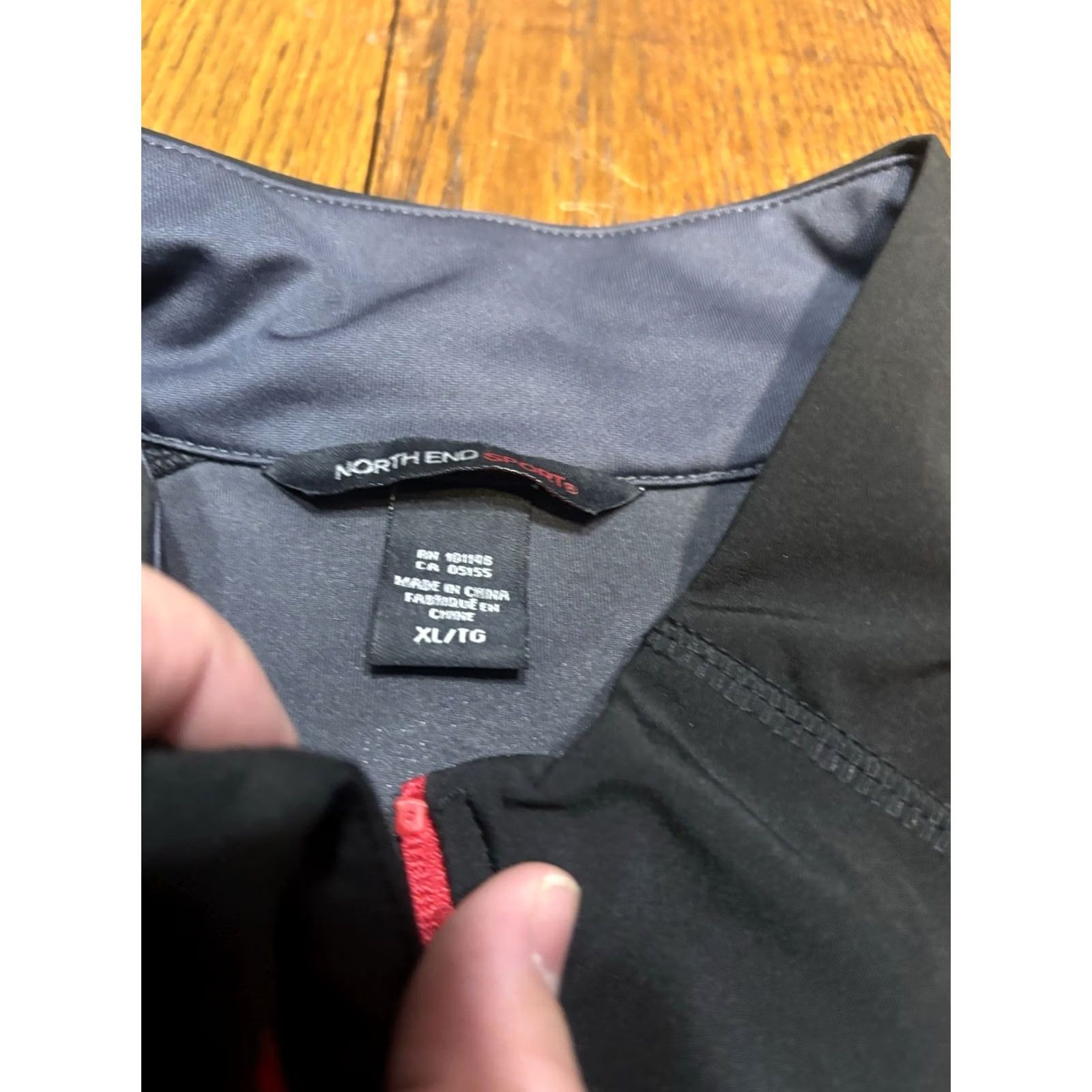 Cider North End Mens XL Black Soft Shell Pursuit 3-Layer Light Hybrid Jacket Casual Outdoor Waterproof Size 46R - 2 Thumbnail