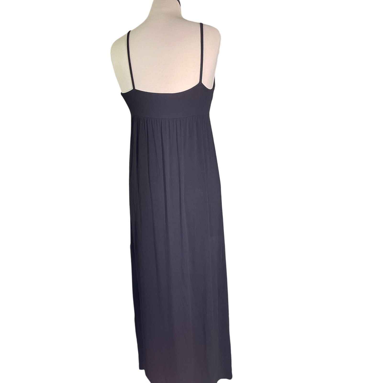 Asos ASOS Maternity Spaghetti Strap Dress Size 4 , Black Size S / US 4 / IT 40 - 6 Thumbnail