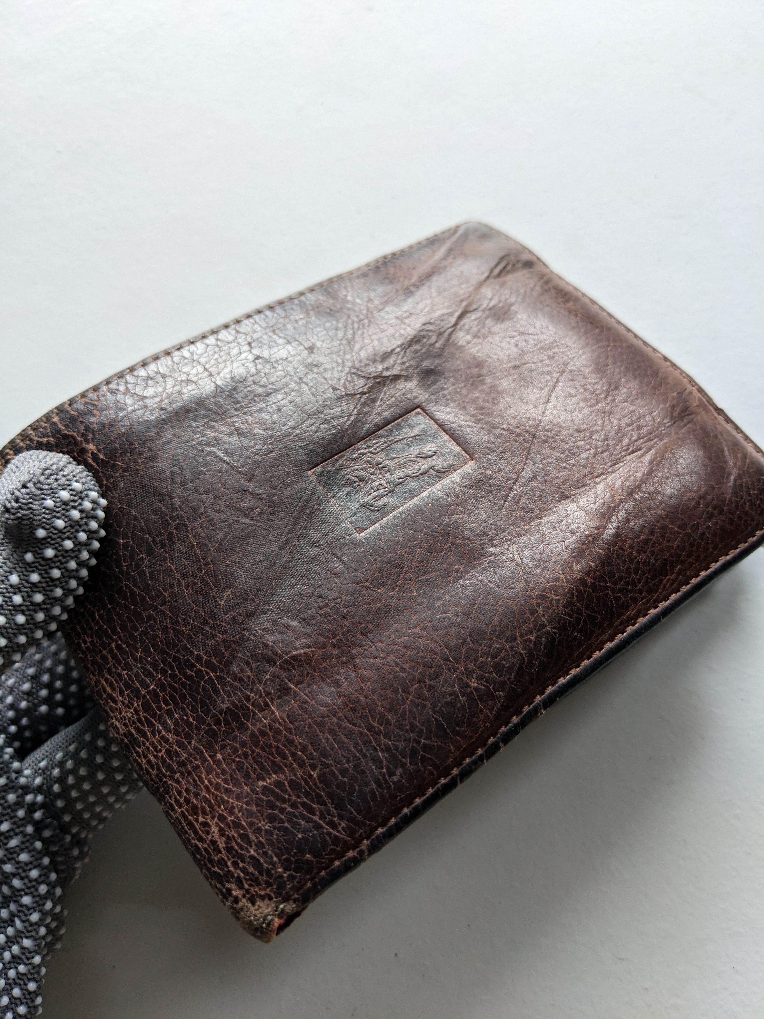 Burberry Vintage Burberrys leather wallet Size ONE SIZE - 2 Thumbnail