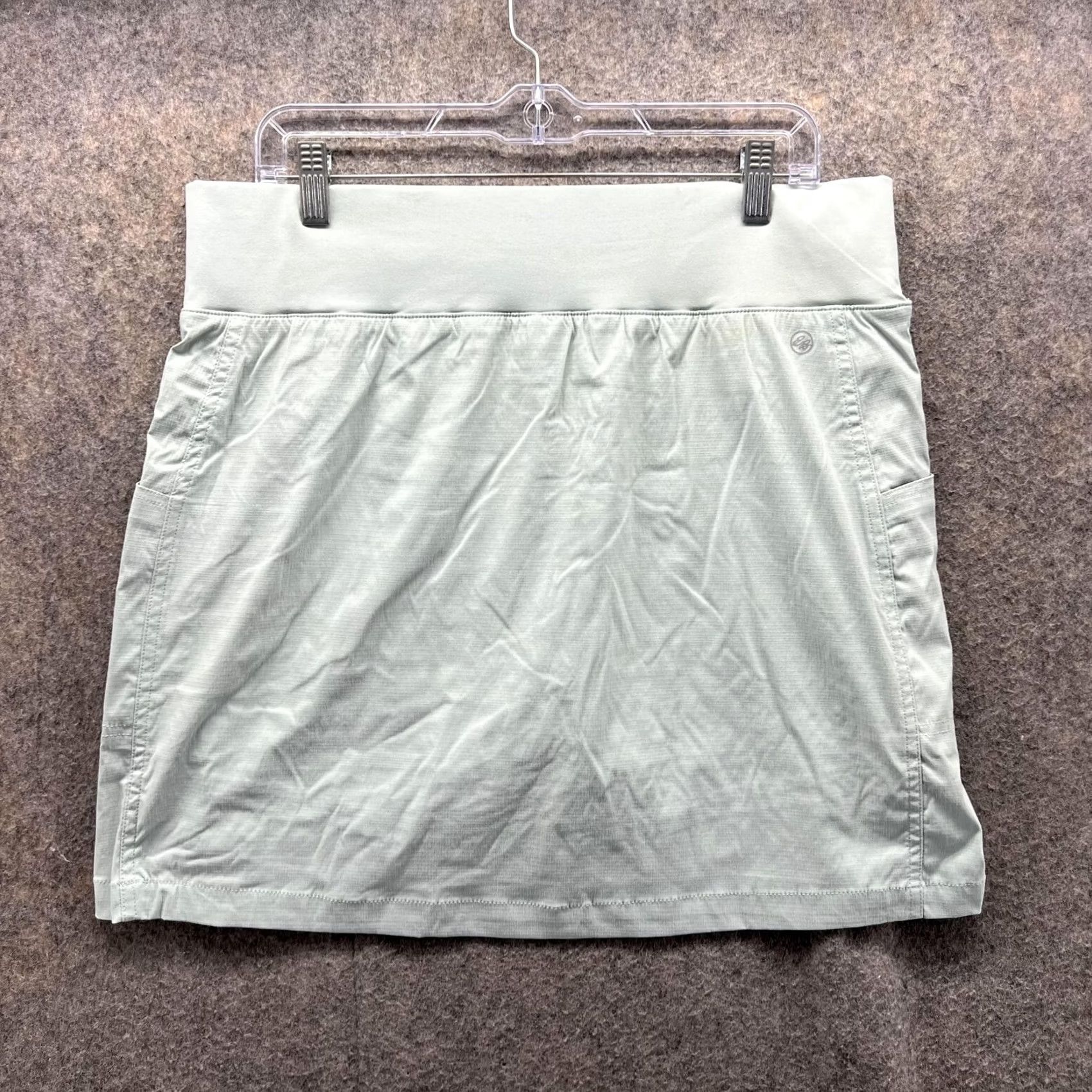 Eddie Bauer VINTAGE Eddie Bauer Skort Women 12 Blue Lined Polyester Tennis Skort Athletic Training Short Skirt Womens 12 Blue Lined Size 34" / US 12 / IT 48 - 5 Thumbnail