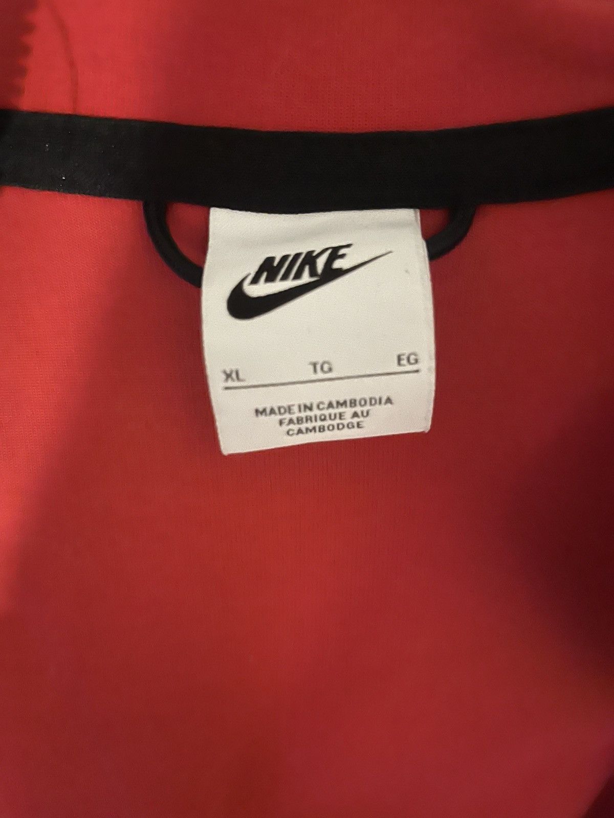 Nike Red nike tech fleece Size US XL / EU 56 / 4 - 3 Thumbnail