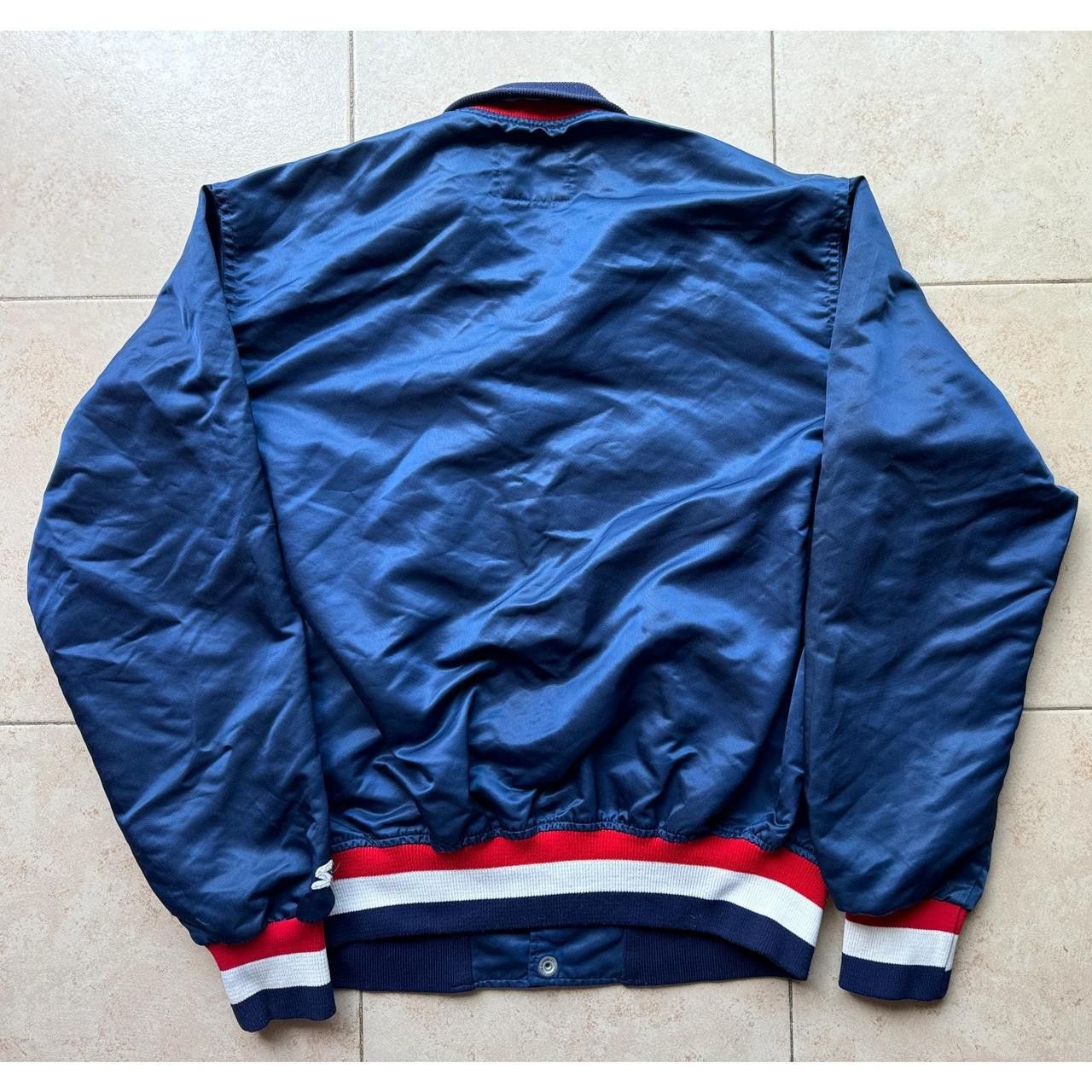 MLB Chicago White Sox 80s STARTER satin L jacket navy MLB vtg Size US L / EU 52-54 / 3 - 6 Thumbnail