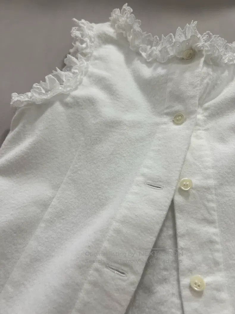 Comme des Garcons Comme Des Garcons Lace Top Size S / US 4 / IT 40 - 6 Thumbnail