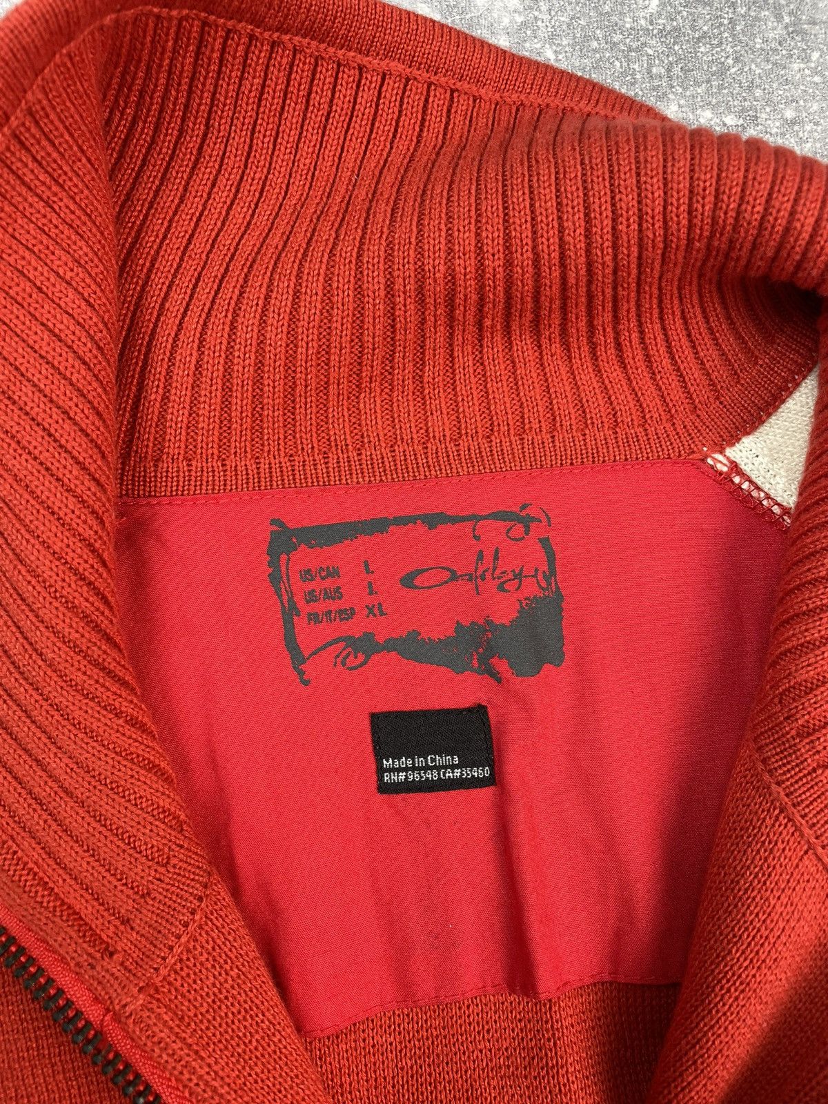 Oakley Oakley Avant Garde Zip Sweater Vintage Size L / US 10 / IT 46 - 11 Thumbnail