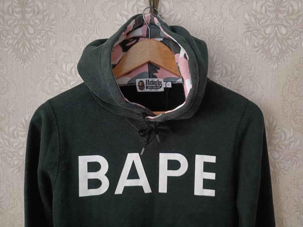 Bape Warm Up Camo Pullover Hoodie Size S / US 4 / IT 40 - 4 Thumbnail