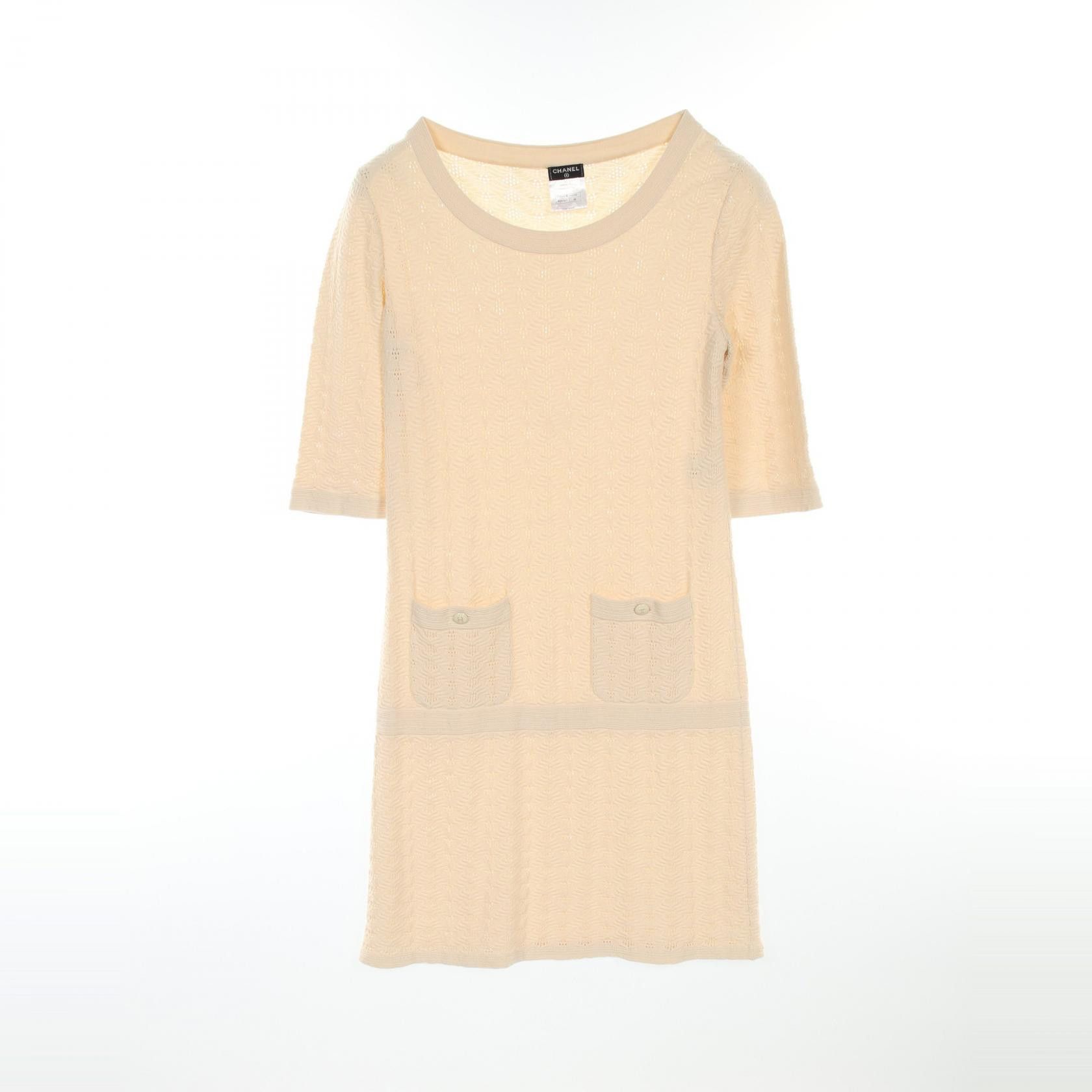 Chanel Chanel Chanel Cotton Dress Textile Dresses P45651 DUTY FREE for USA Size ONE SIZE - 1 Thumbnail
