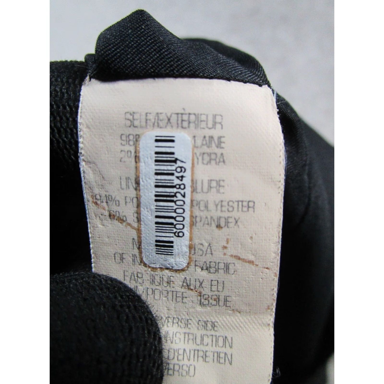 Theory VINTAGE Theory Jacket Womens 12 Black Wool Full Zip Size XL / US 12-14 / IT 48-50 - 4 Thumbnail