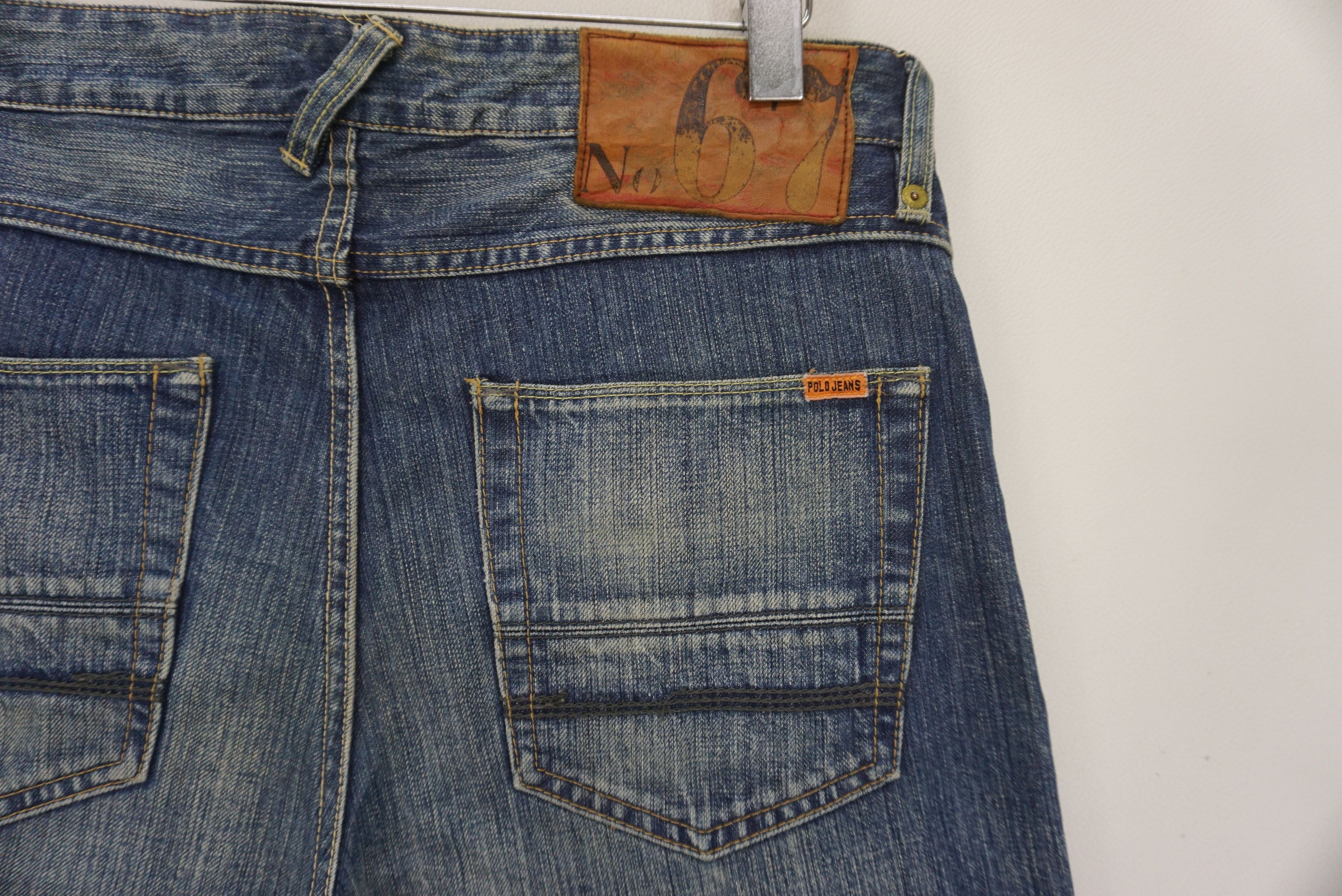 Ralph Lauren Polo Jeans Size 33 fit W36xL29 Straight Denim Made in Japan Size US 33 - 9 Thumbnail