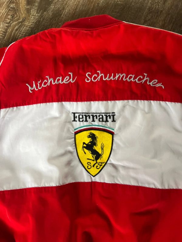 Ferrari Ferrari jacket red white retro pinterest sport streetwear Size US XXL / EU 58 / 5 - 11 Thumbnail