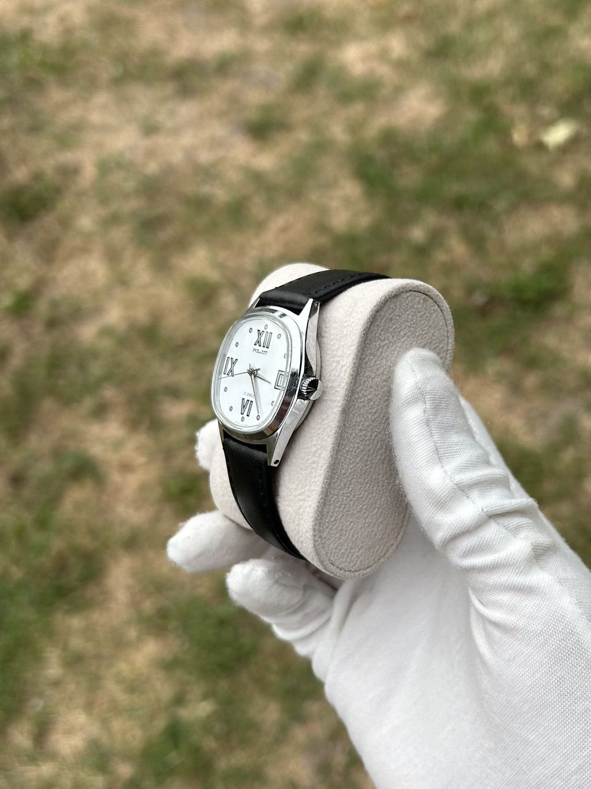 Vintage Vintage Watch Poljot Small USSR Soviet Mechanical 1980s Size ONE SIZE - 12 Thumbnail