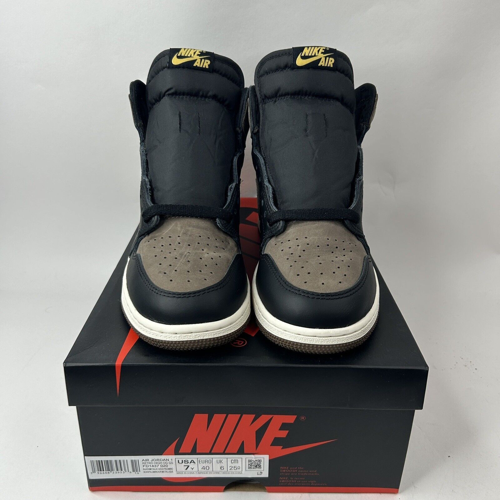 Nike Nike Air Jordan 1 Retro OG High GS “Palomino" 2024 Size US 8.5 / IT 38.5 - 2 Thumbnail