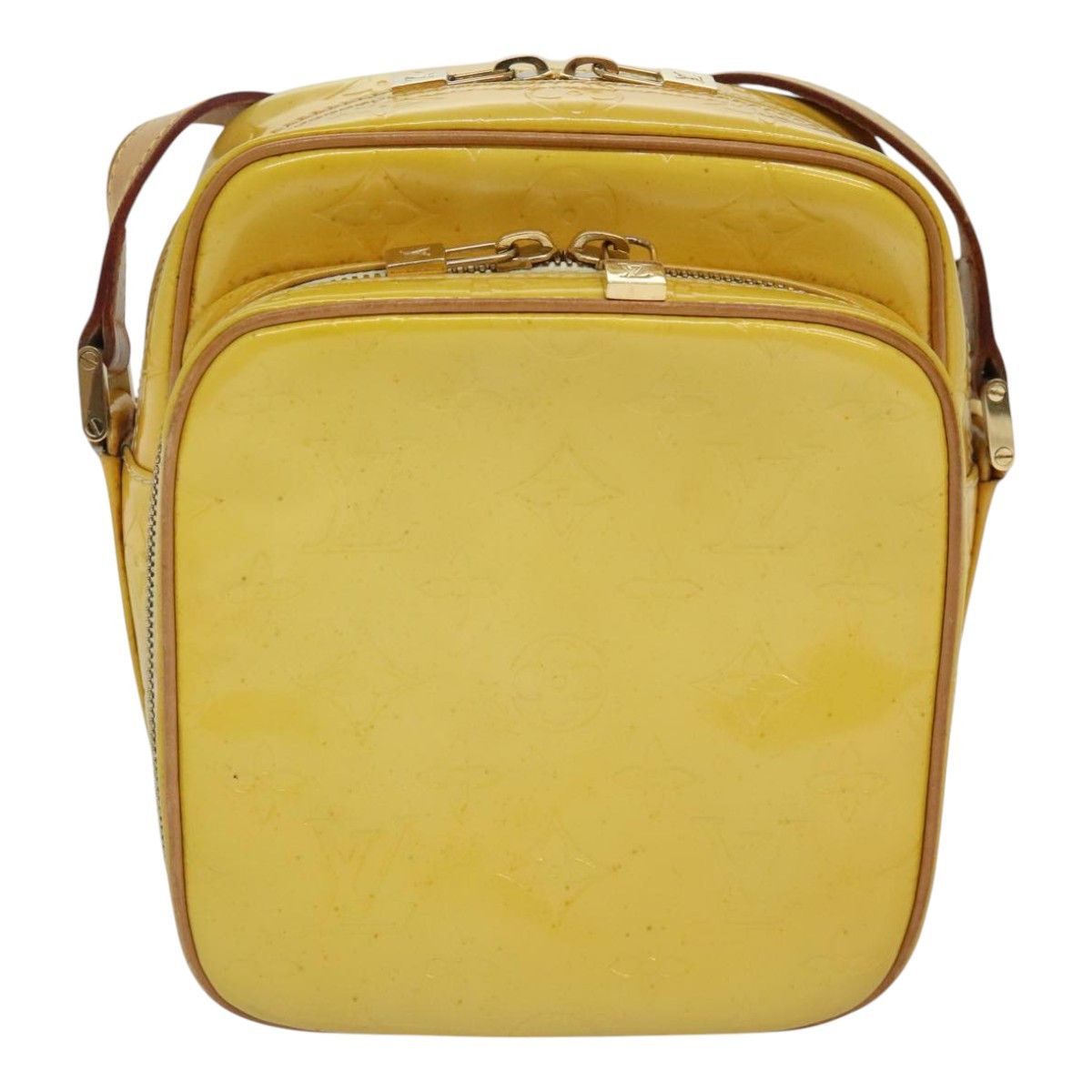 Louis Vuitton Wooster Yellow Patent Leather Shoulder Bag (Pre-Owned) Size ONE SIZE - 1 Thumbnail