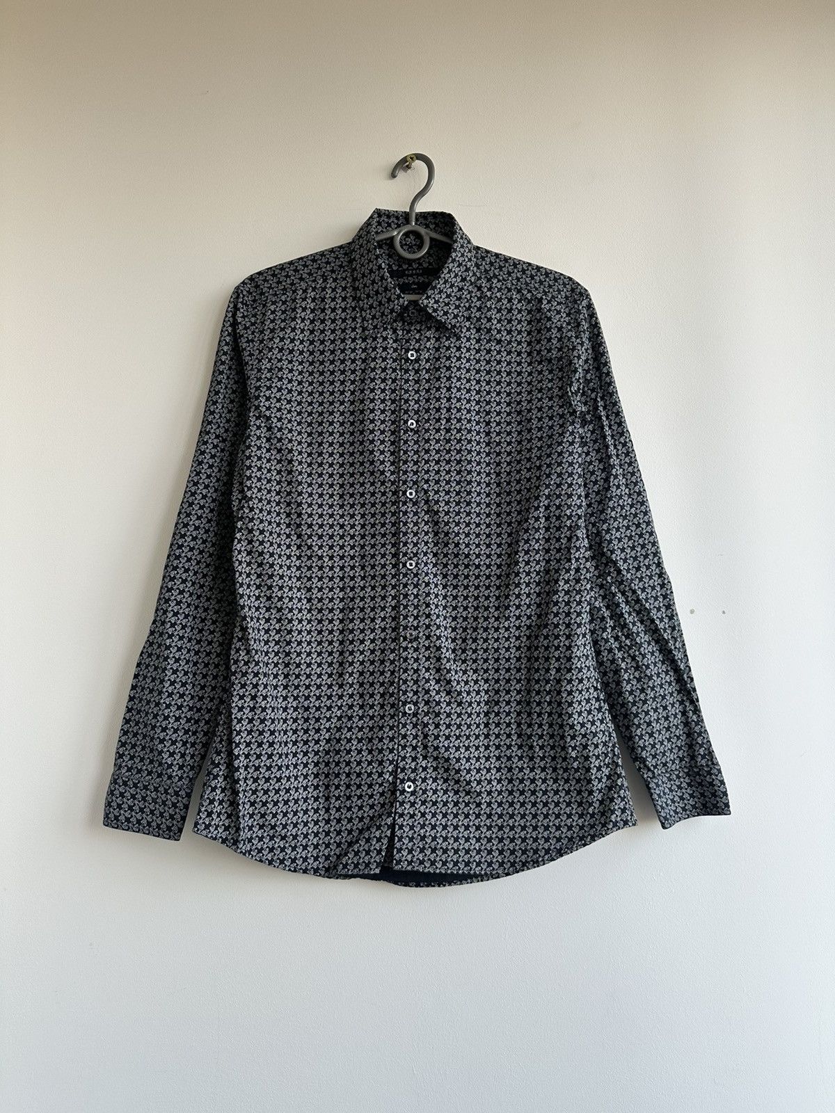 Gucci Gucci Shirt Button Up Print Horsebit Pattern Size 39/15,5 Size US S / EU 44-46 / 1 - 1 Thumbnail