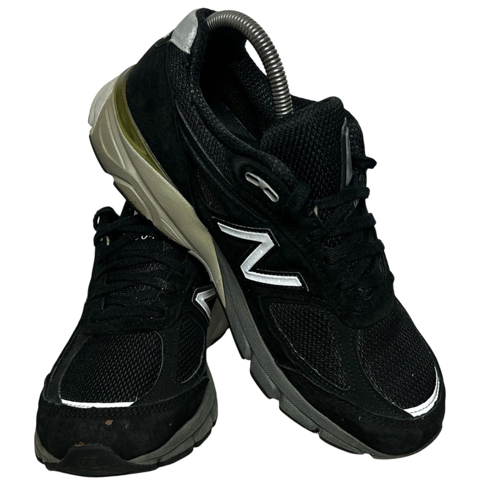 New Balance New Balance 990V5 Womens Shoes 8 US Black Suede W990BK5 Size US 8 / IT 38 - 2 Thumbnail