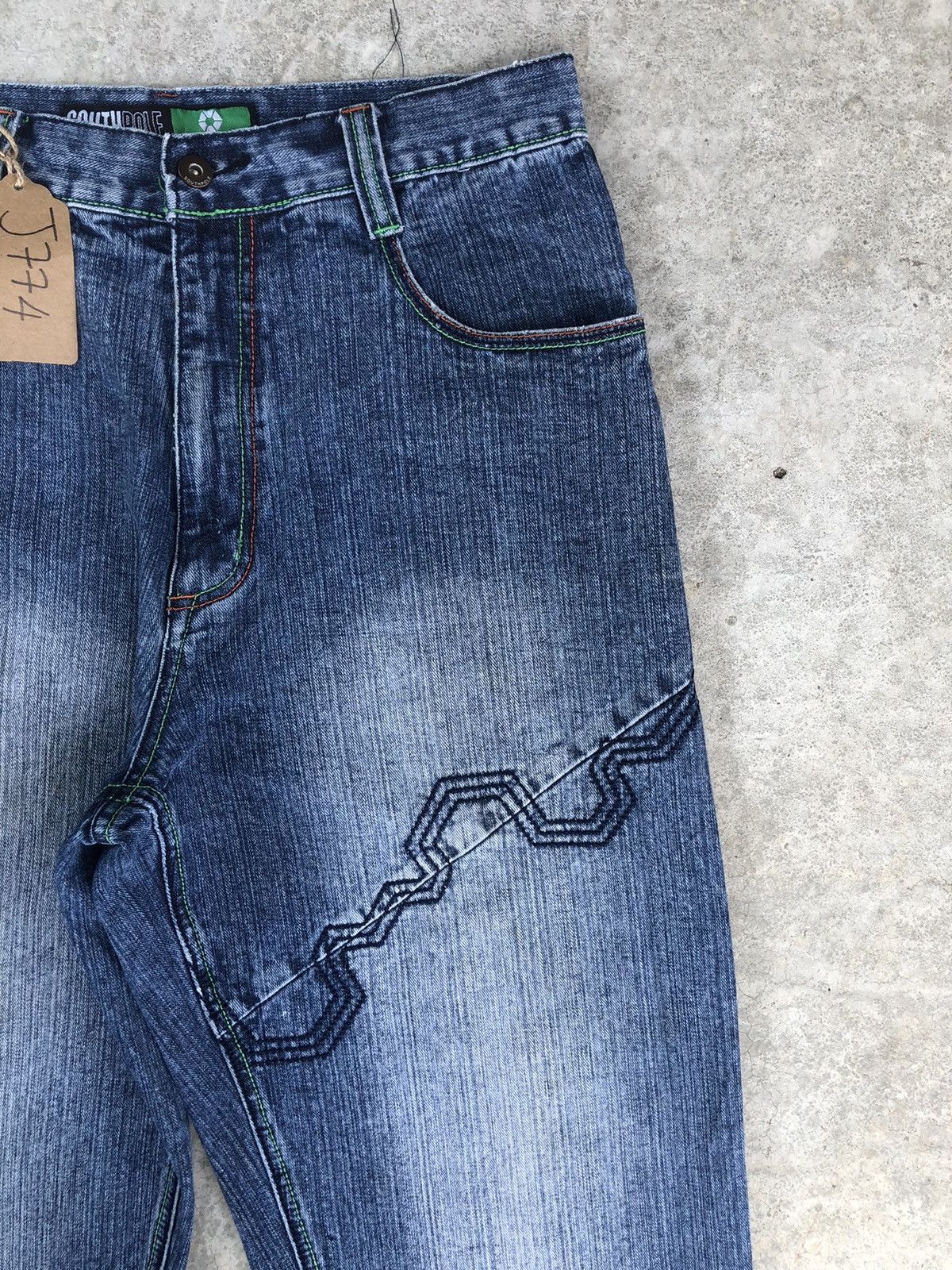 Southpole Vintage Southpole Embroidered Jeans Baggy Jeans hip hop Size US 32 / EU 48 - 5 Thumbnail
