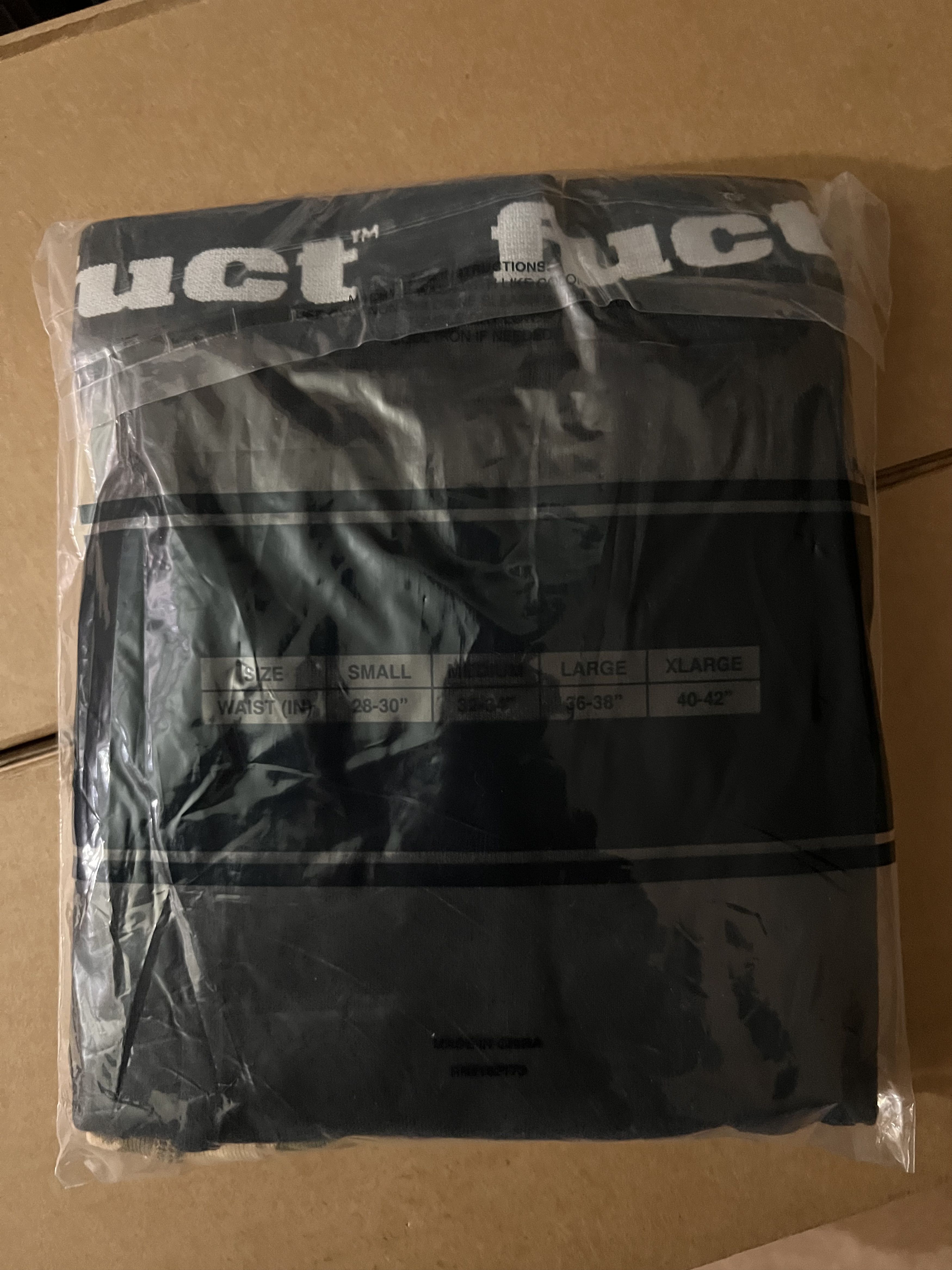 FUCT Large Boxer Briefs 2 Pack (Black / Camo) Size 36 - 2 Thumbnail