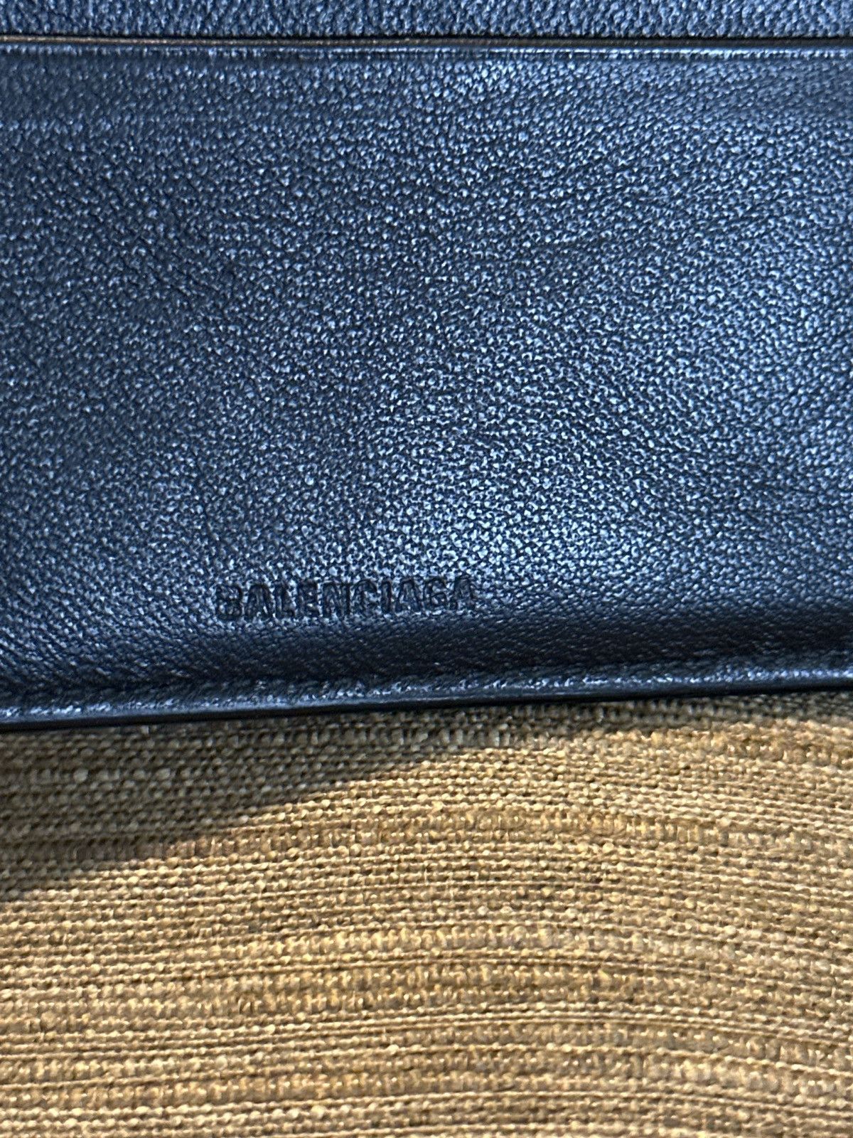 Balenciaga Balenciaga Black All Over Logo Wallet Size ONE SIZE - 3 Thumbnail