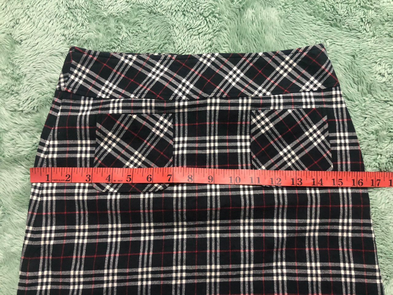 Burberry Burberry Blue Label Black Tartan Mini Skirt Size 26" / US 2 / IT 38 - 10 Thumbnail