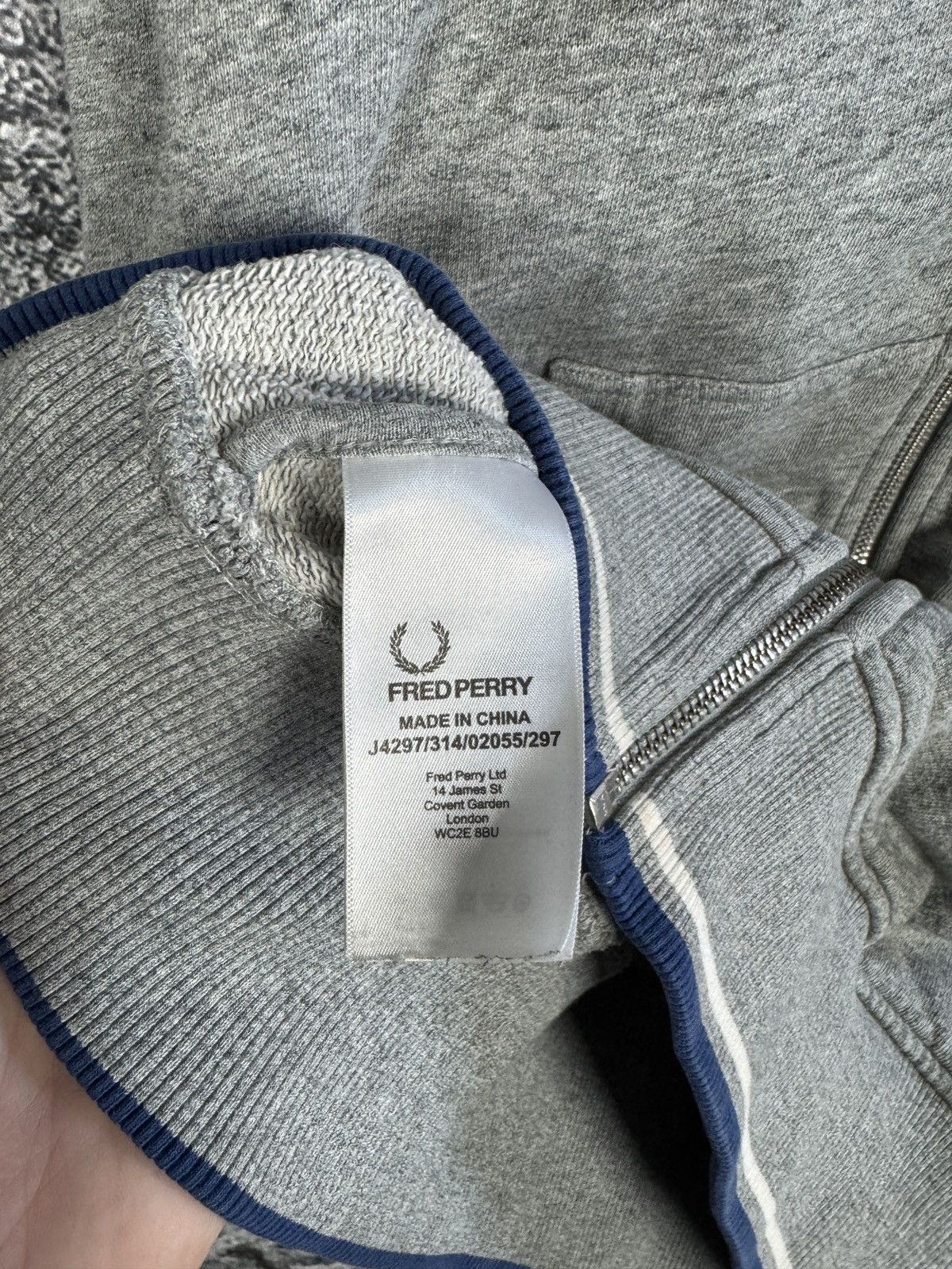 Fred Perry Fred Perry Full Zip Hoodie Streetwear Casual Hoody Size M Size US M / EU 48-50 / 2 - 8 Thumbnail