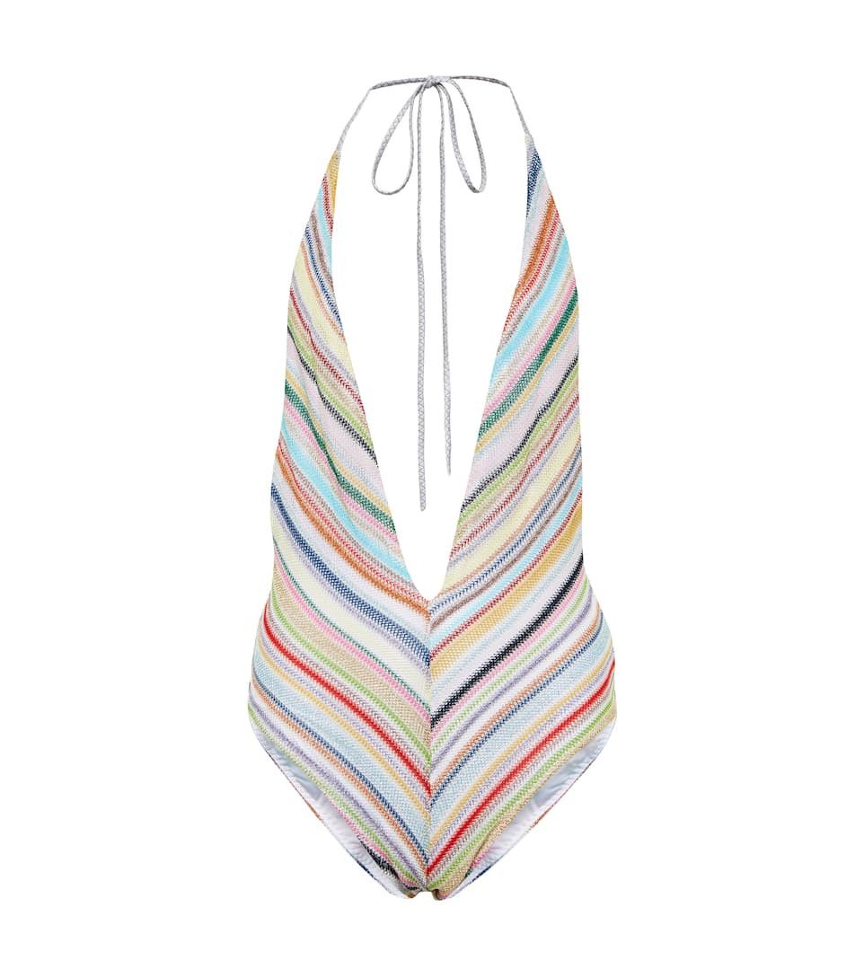 Missoni o1mle0824 One-Piece Swimsuit in Multicolor Size M / US 6-8 / IT 42-44 - 1 Thumbnail