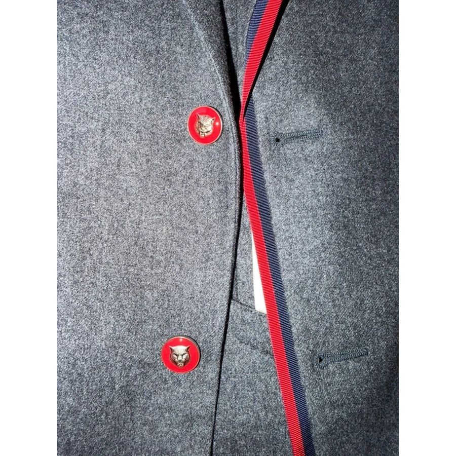 Gucci Gucci Men Wool Jacket Blazer Size IT46 Small Size 36R - 7 Thumbnail
