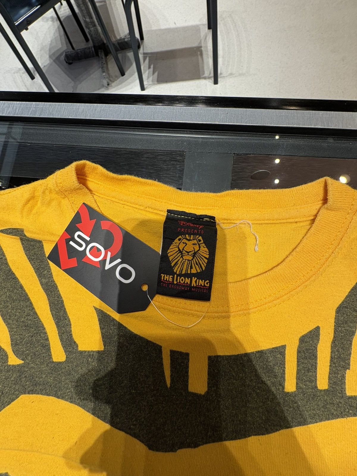 Other Vintage Disney Lion King Broadway Musical Tee (Yellow) Size US L / EU 52-54 / 3 - 2 Thumbnail