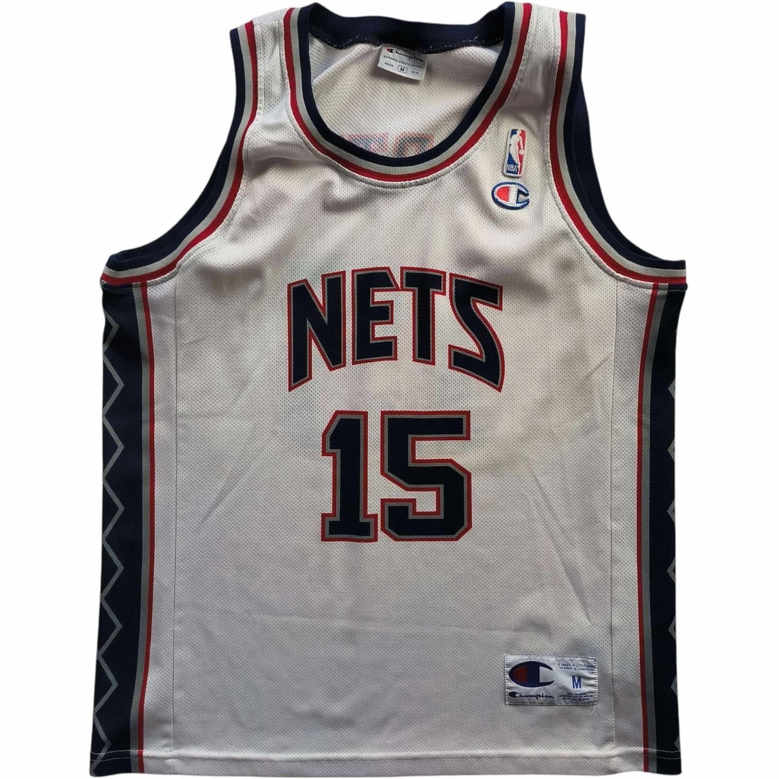 Champion New Jersey Nets Vince Carter Champion EU home NBA jersey M Size US M / EU 48-50 / 2 - 1 Thumbnail