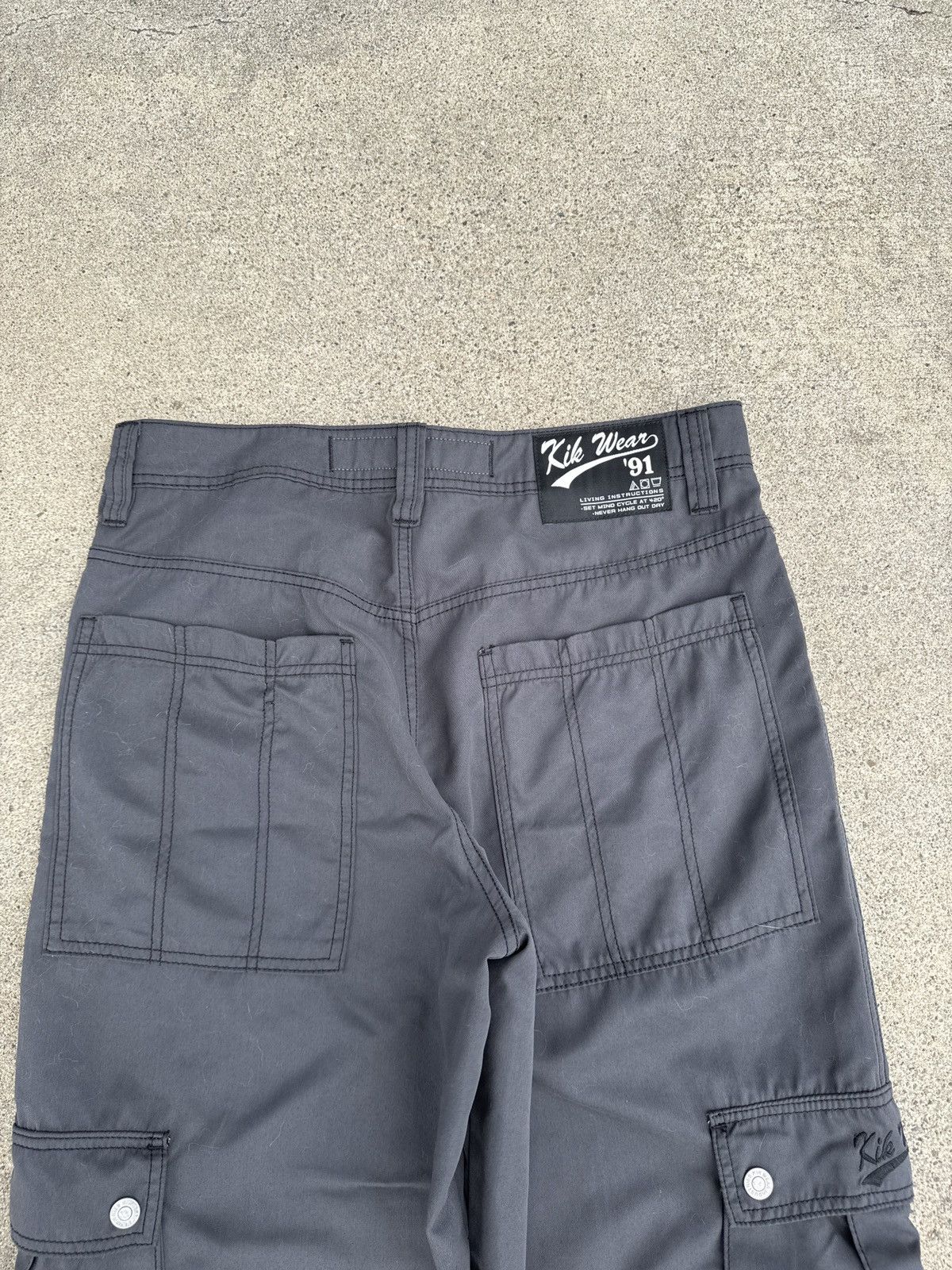 Other kikwear baggy microsuede cargo pants Size US 32 / EU 48 - 5 Thumbnail