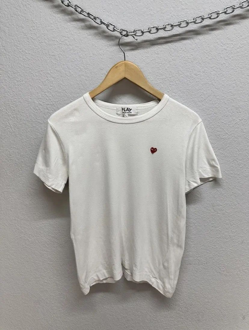 Comme des Garcons × Designer × Japanese Brand Comme Des Garcons Green Love Tee Logo Japanese Size US L / EU 52-54 / 3 - 1 Thumbnail