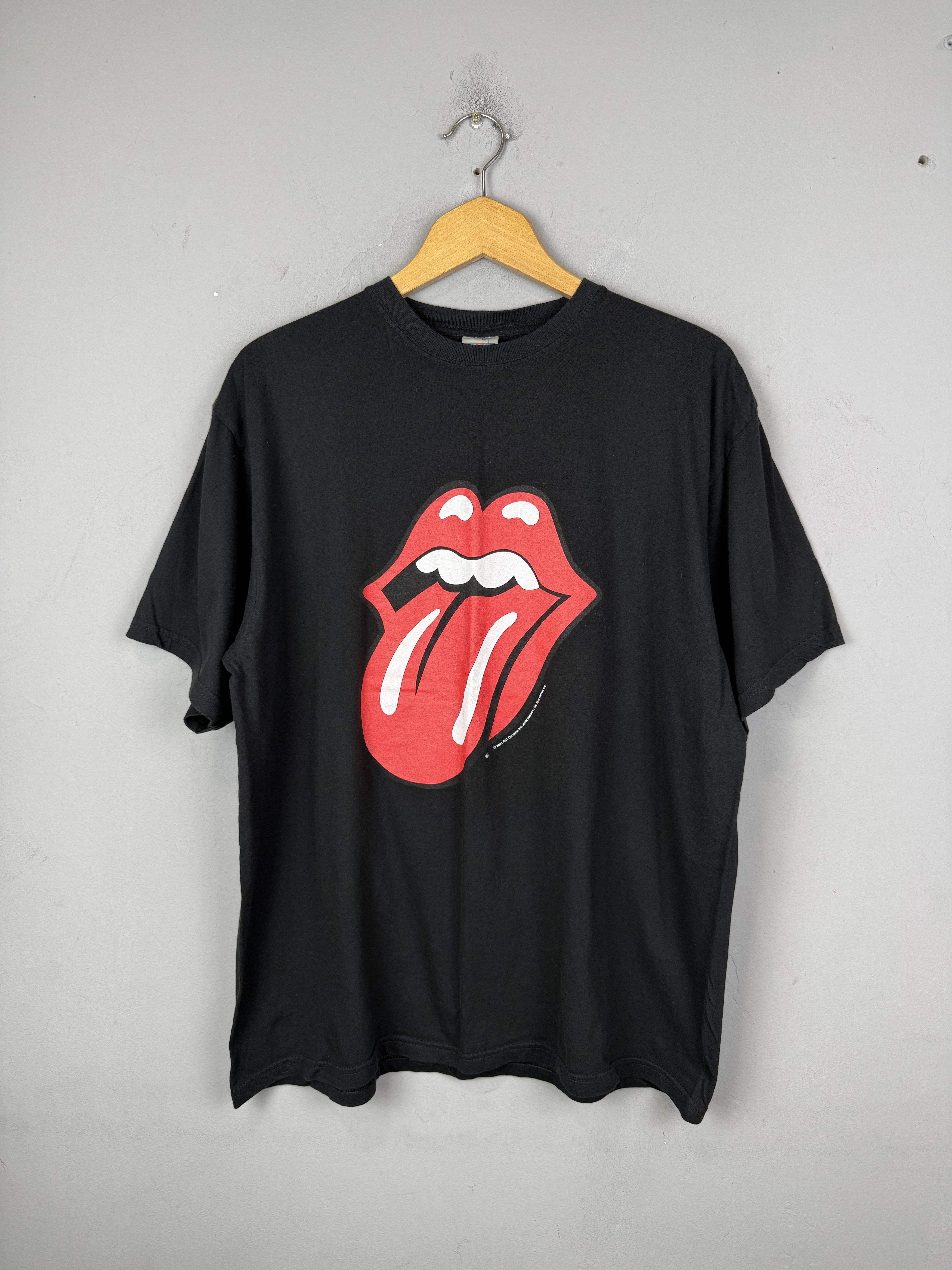 Band Tees × The Rolling Stones Vintage The Rolling Stones 2003 Band T Shirt Tour Black Size US L / EU 52-54 / 3 - 7 Thumbnail