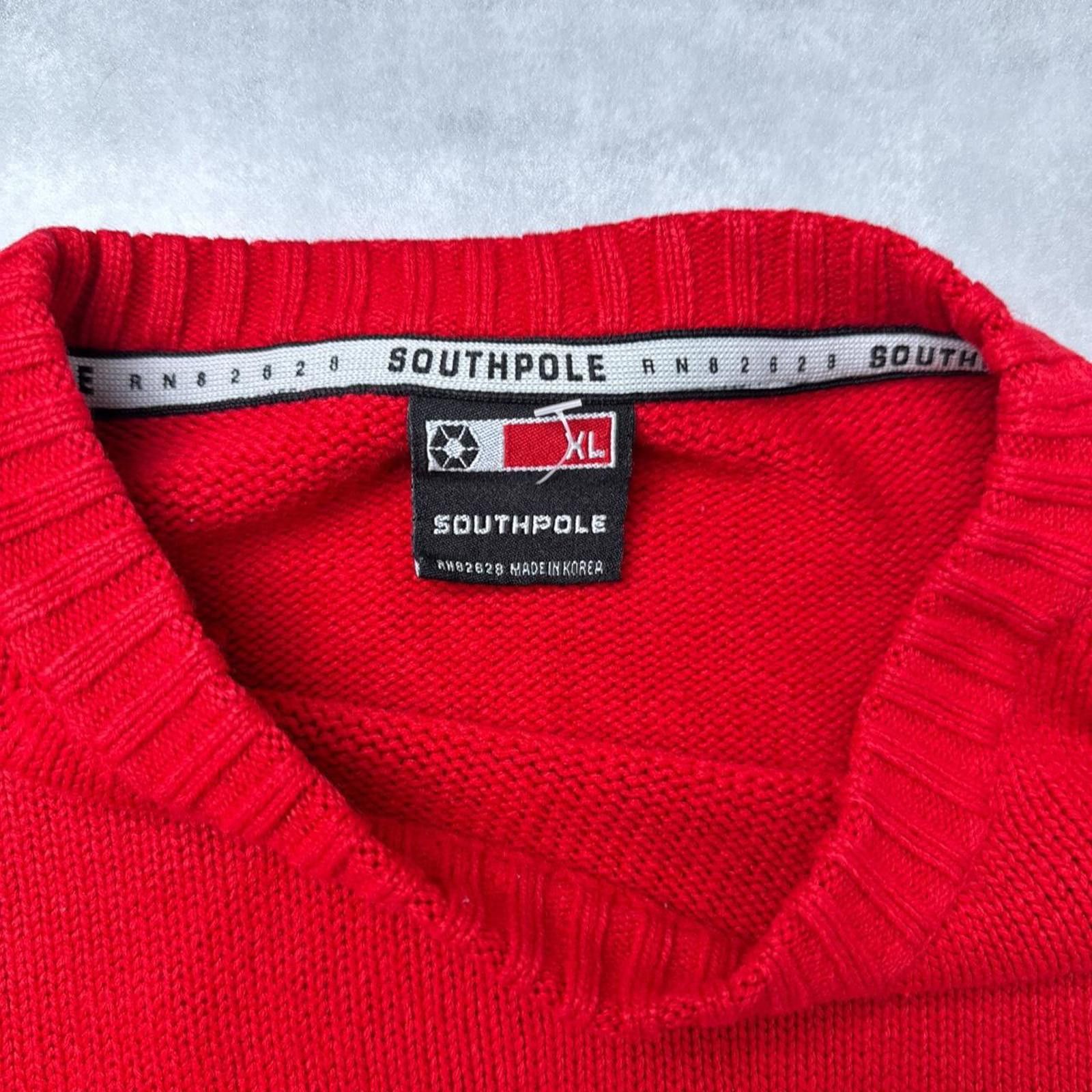 Southpole Y2K Southpole Long Sleeve Striped Heavy Sweater Size US XL / EU 56 / 4 - 3 Thumbnail