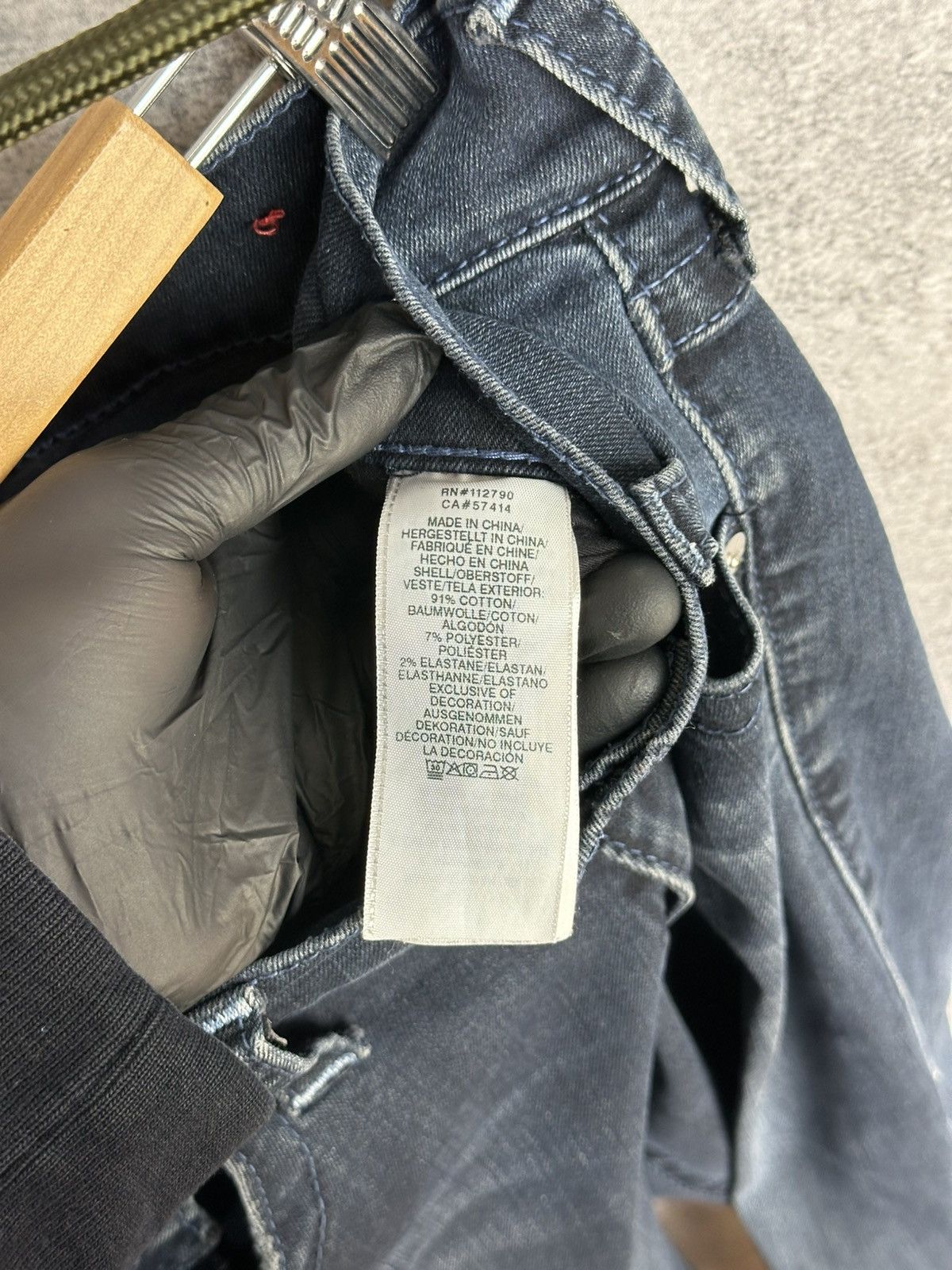 True Religion True Religion Geno Jeans Relaxed Slim Stretch Denim Pants Size US 30 / EU 46 - 15 Thumbnail