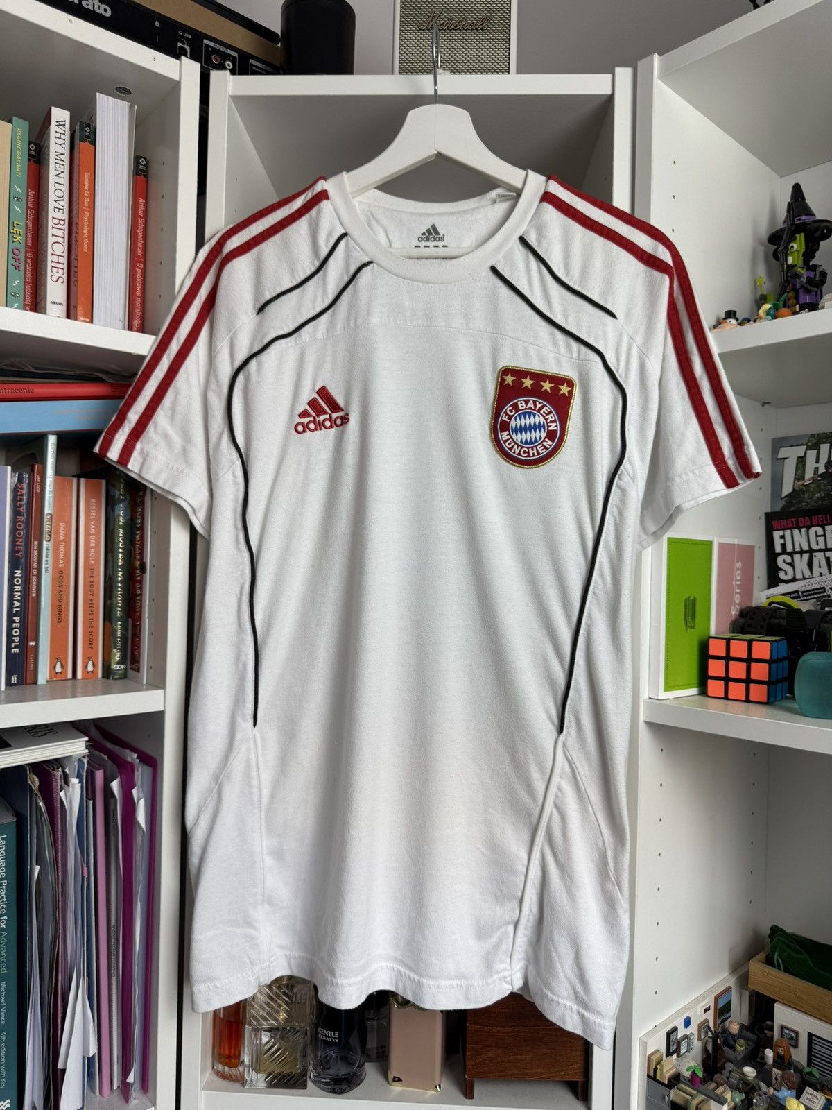 Adidas × Vintage Vintage y2k Adidas FC Bayern Munich blockcore t-shirt soccer Size US M / EU 48-50 / 2 - 1 Thumbnail