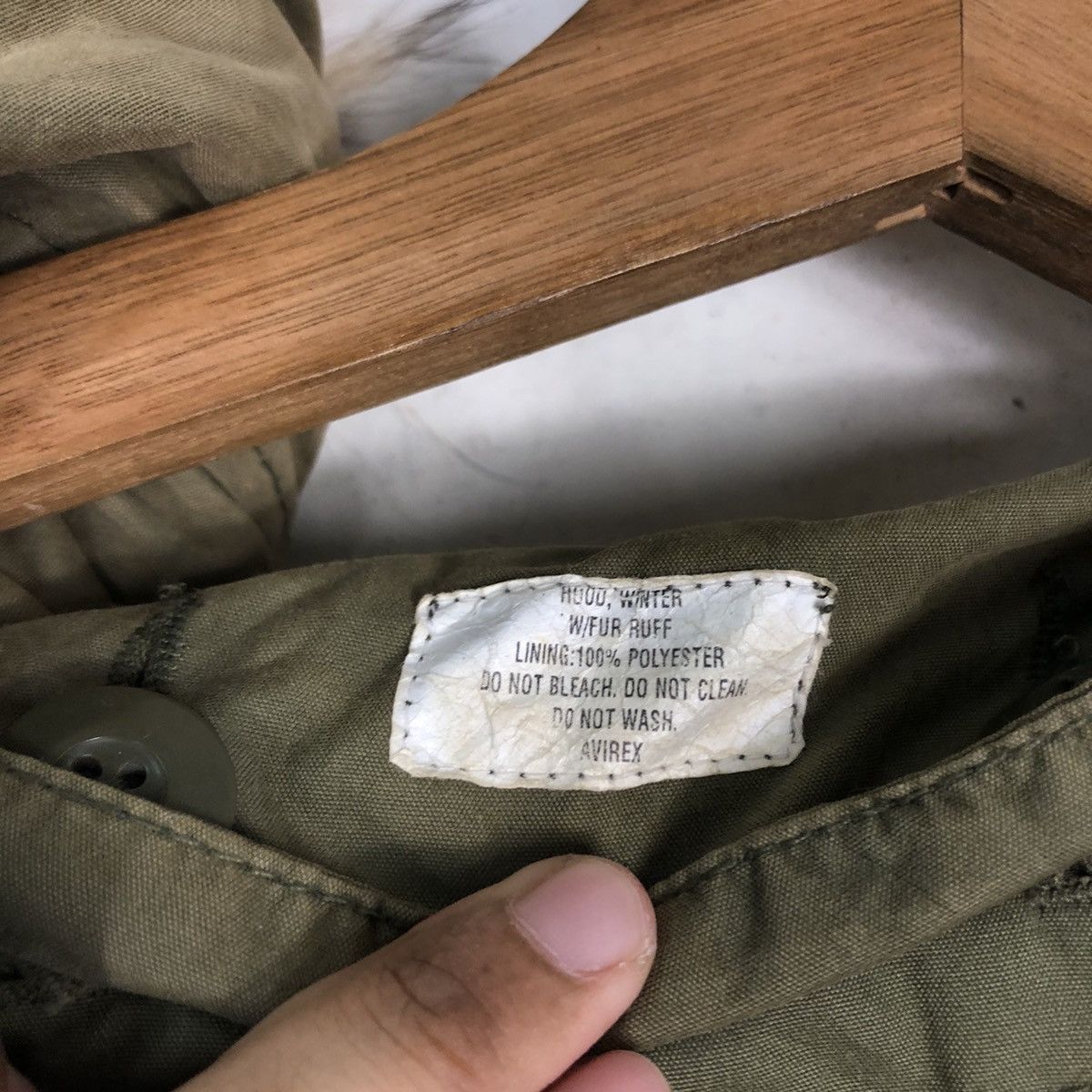 Avirex 🔥Vintage Parka Jacket Avirex USA Mink Fur Hoodie Bondage Size US S / EU 44-46 / 1 - 17 Thumbnail