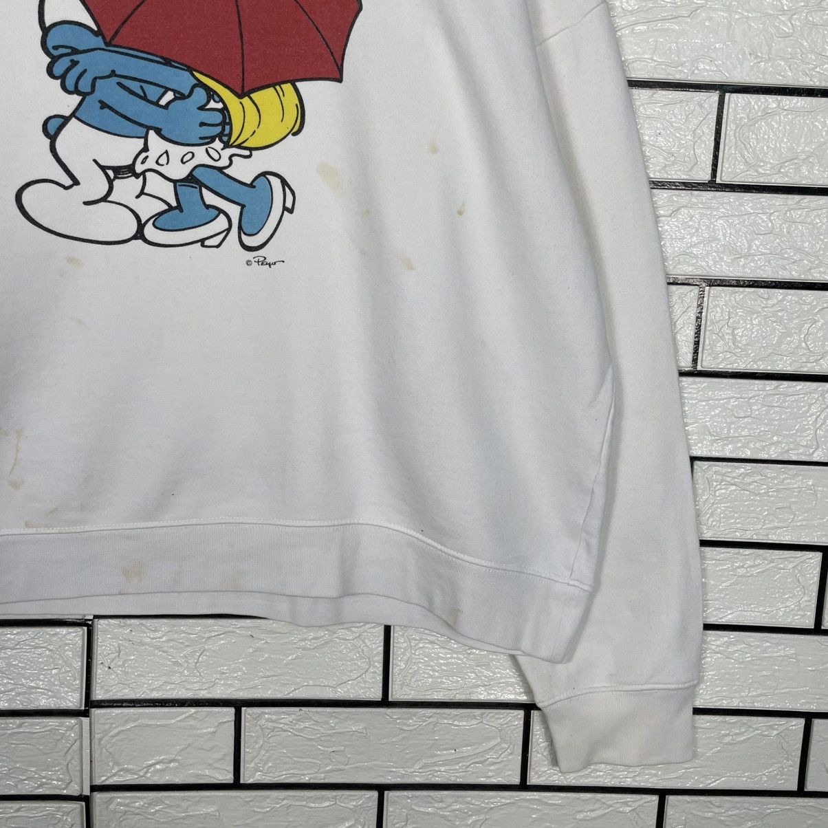 Japanese Brand The Smurf Crewneck Sweatshirt Size US L / EU 52-54 / 3 - 4 Thumbnail