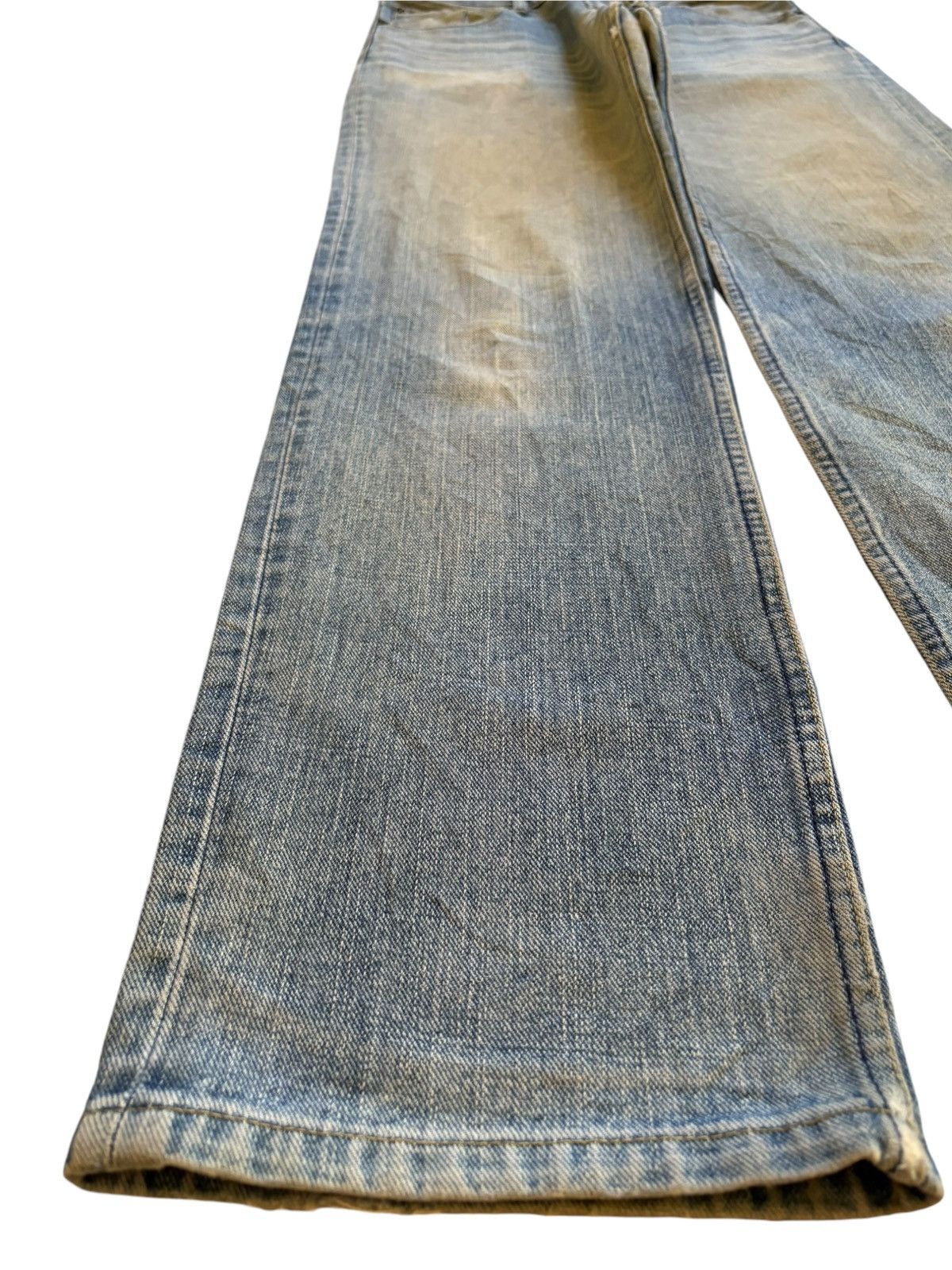 Levi's × Levi's Vintage Clothing Vintage 90s Levis 533 Mud Wash Distressed Loose Jeans Size US 31 - 6 Thumbnail