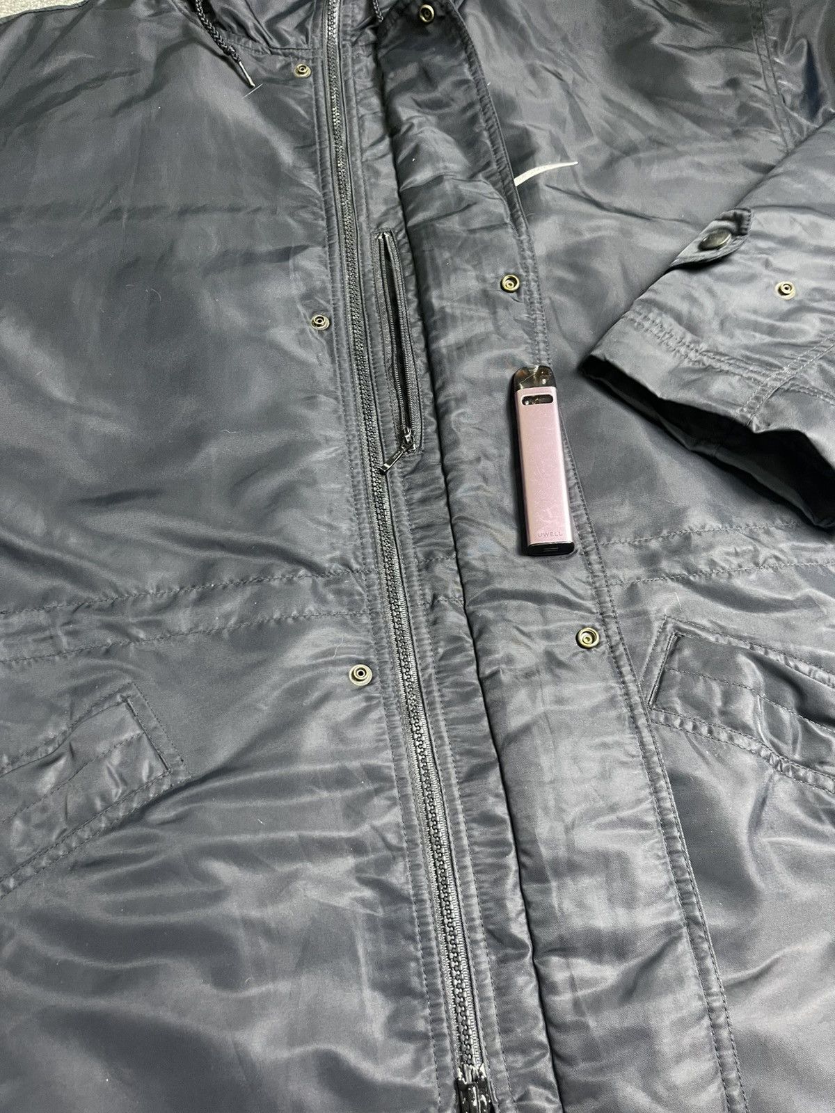 Nike × Vintage Nike x Vintage Long Jacket Black (24) Size US XL / EU 56 / 4 - 6 Thumbnail