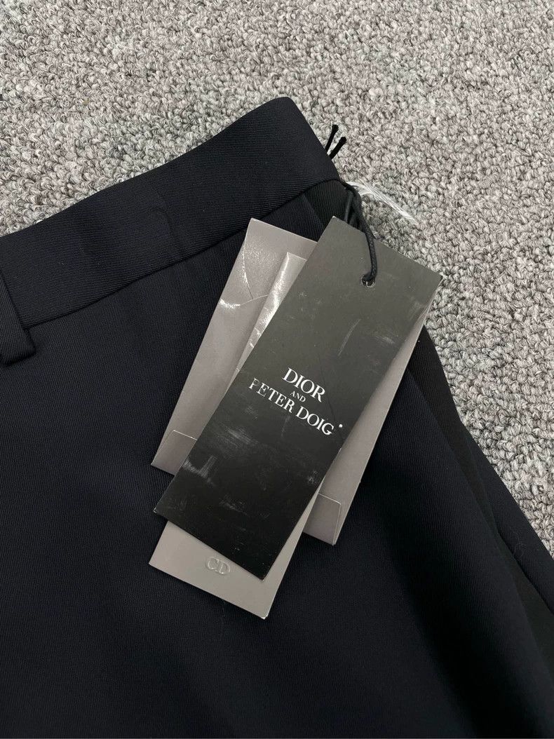 Dior Dior Black casual suit pants Size 50R - 3 Thumbnail