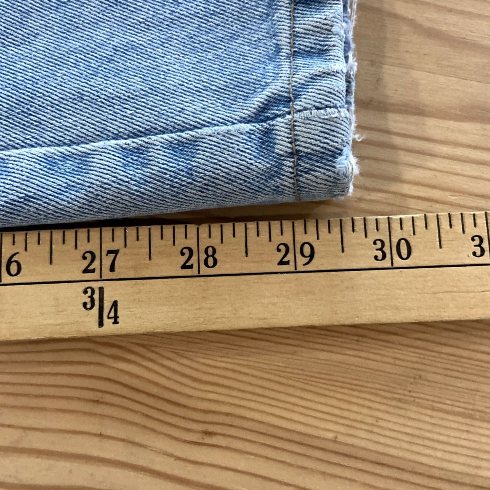 Vintage VINTAGE Results Jeans Men 38 Baggy Cargo Skater Grunge Streetwear Y2K Wide Wide-Leg Cargo Pocket 90s Mens Blue Denim Cotton Regular Caro Size US 38 / EU 54 - 3 Thumbnail