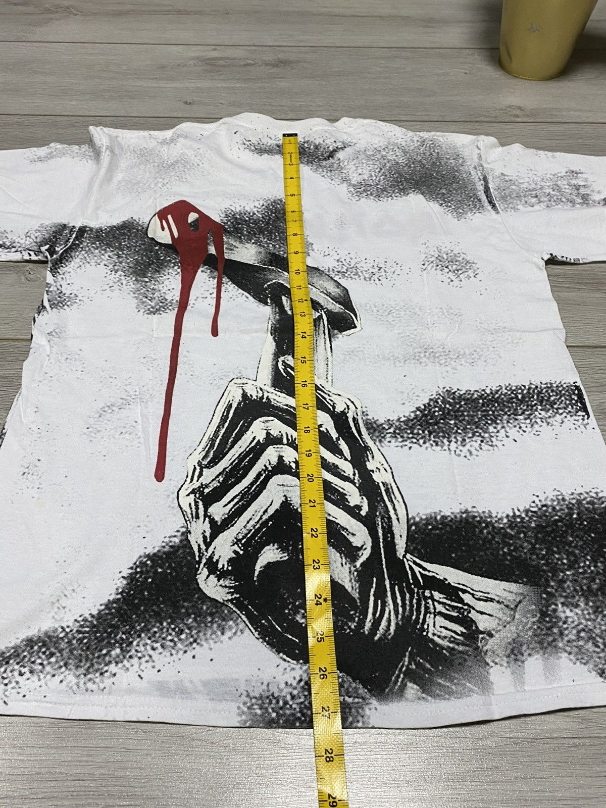 Iron Maiden Iron Maiden Axe all over print blood face tee shirt Size US M / EU 48-50 / 2 - 8 Thumbnail