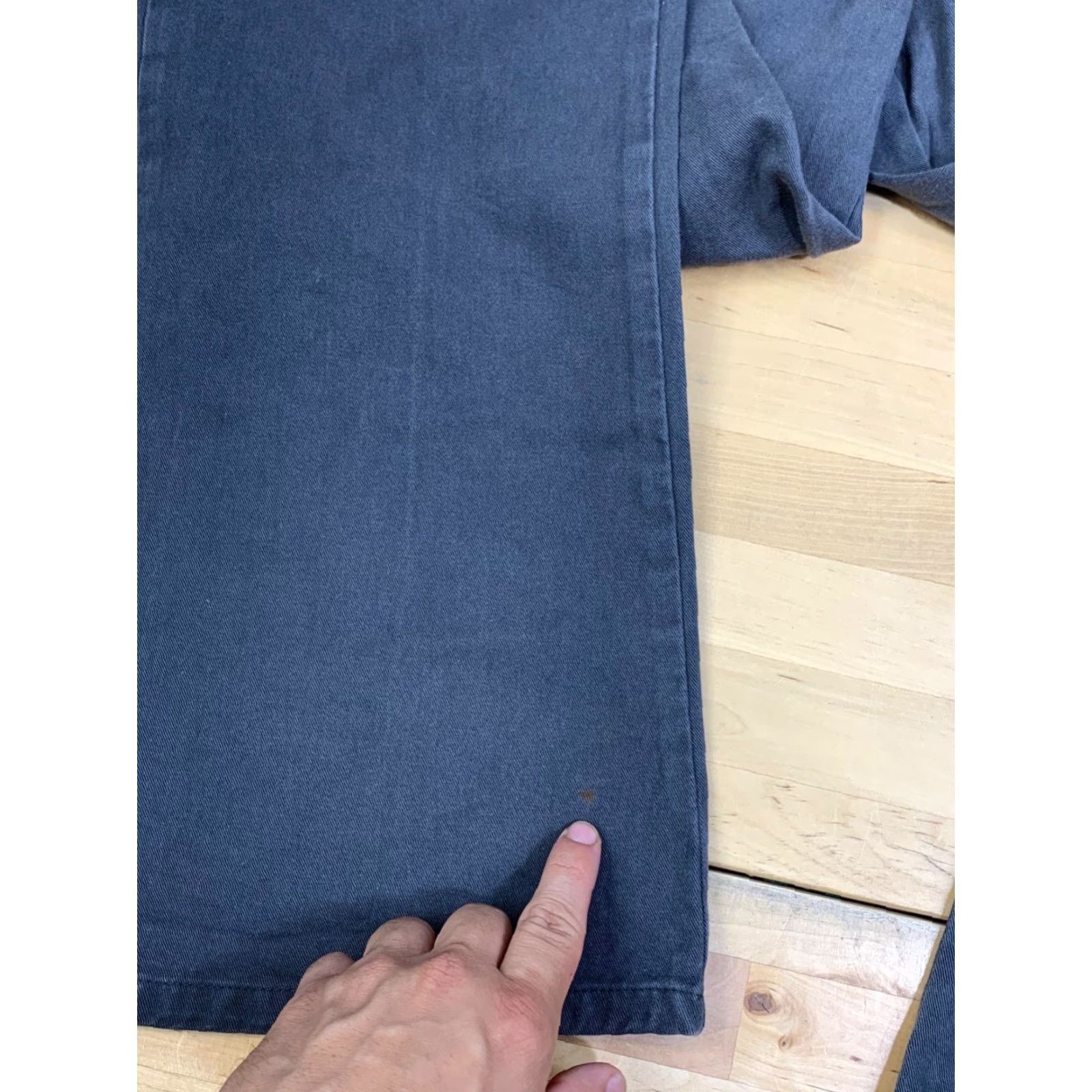 Vintage VINTAGE Tag Rag Pants Womens 11 Gray USA Wide Leg 11969 Size 32" / US 10 / IT 46 - 6 Thumbnail