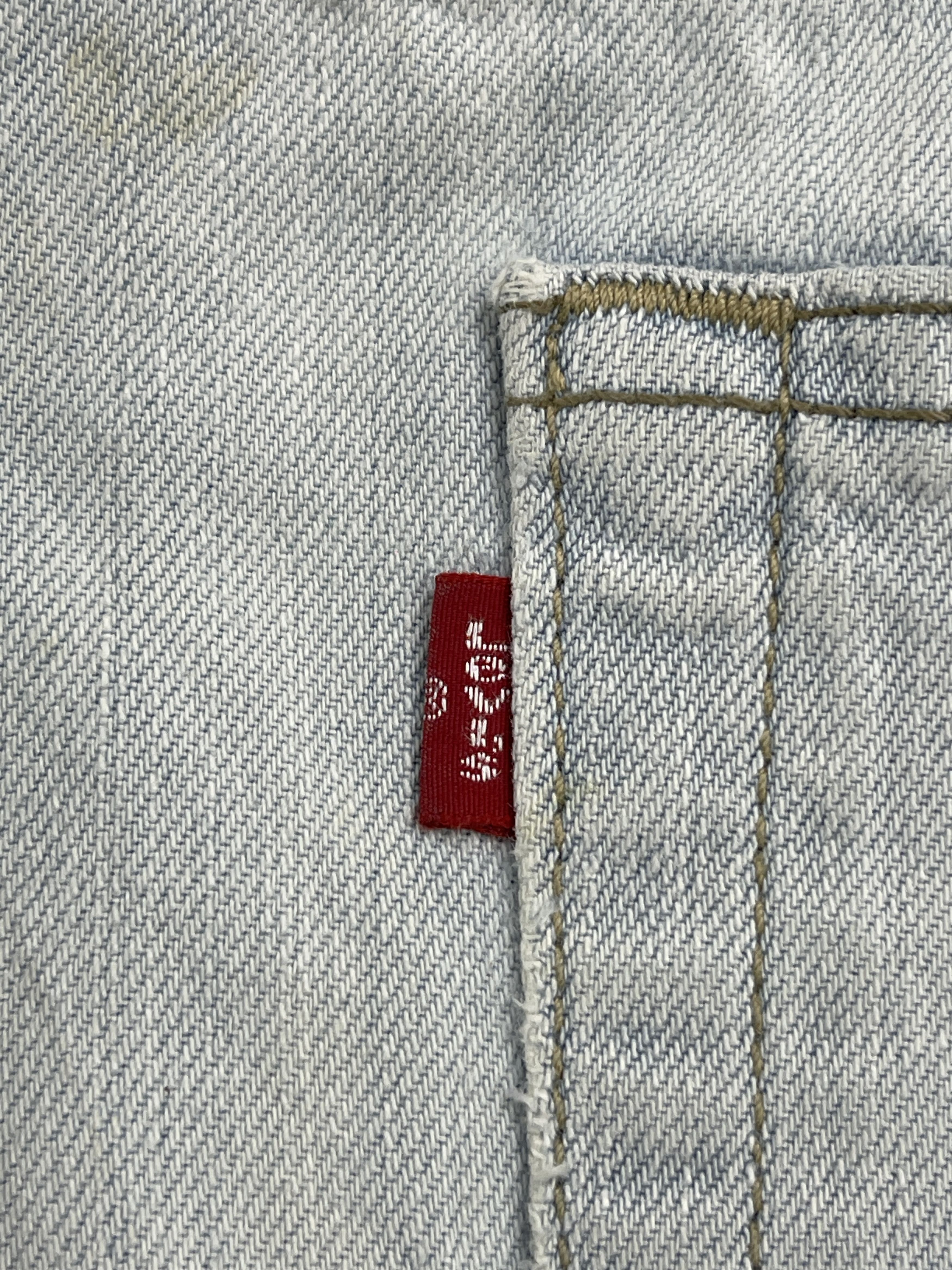Levi's × Vintage Vintage Levis 527 Light Washed Bootcut Bell Bottom Jeans Size US 37 - 6 Thumbnail