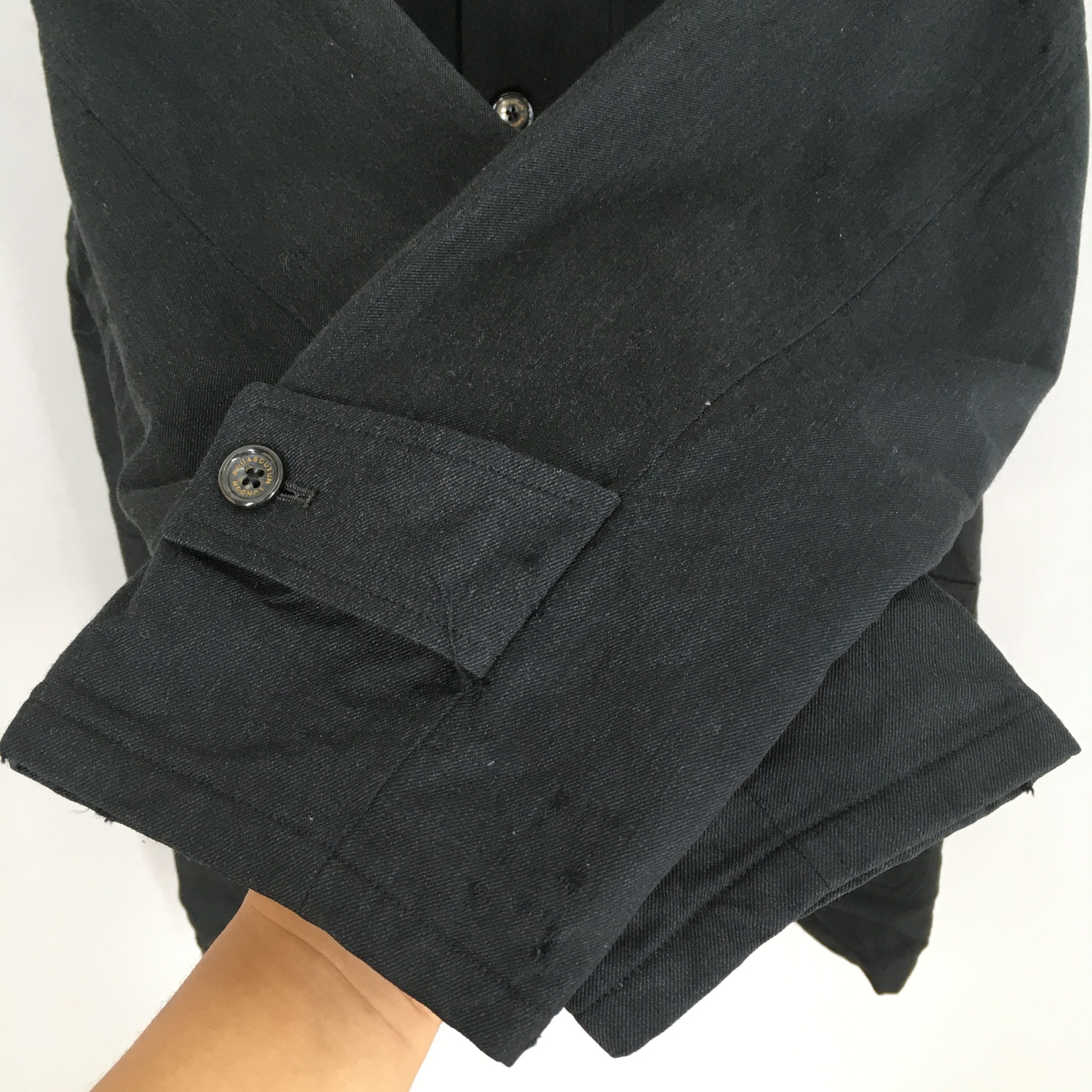 Aquascutum Vintage 90's Aquascutum London Black Jacket Large Size US L / EU 52-54 / 3 - 9 Thumbnail