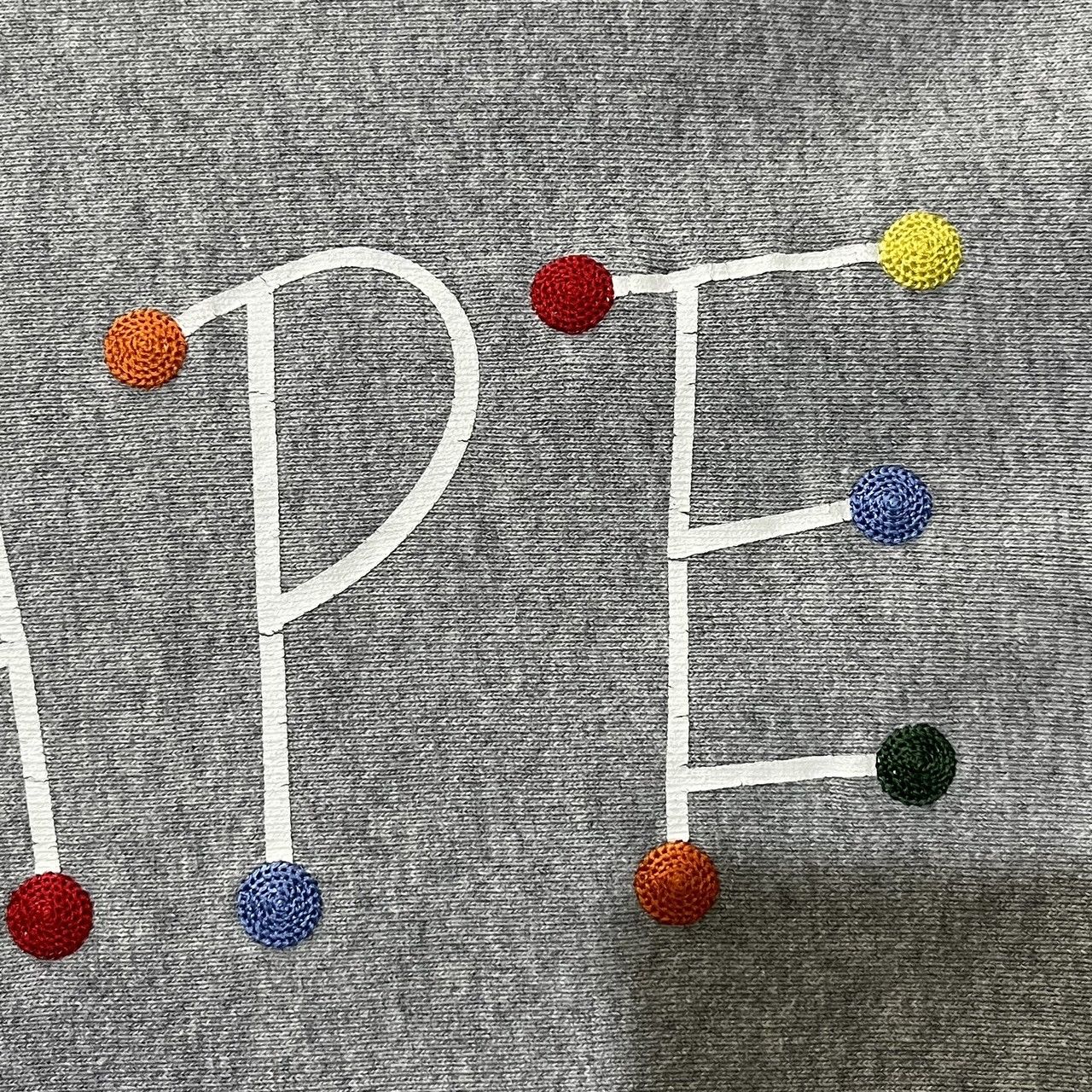 Bape Bape Dot Logo Crewneck Size US M / EU 48-50 / 2 - 14 Thumbnail