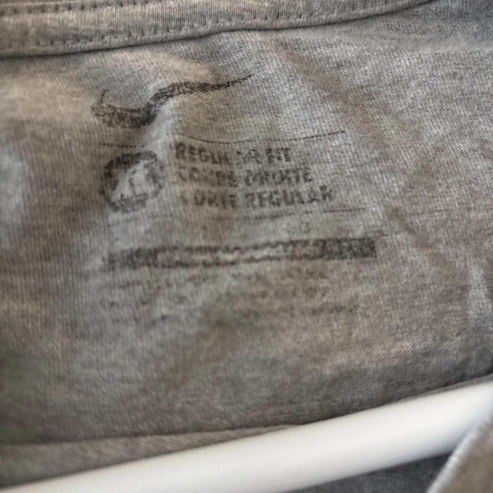 Nike Nike Gray/Yellow Logo T-Shirt Women's XL Male or Female Tee Size XL / US 12-14 / IT 48-50 - 3 Thumbnail