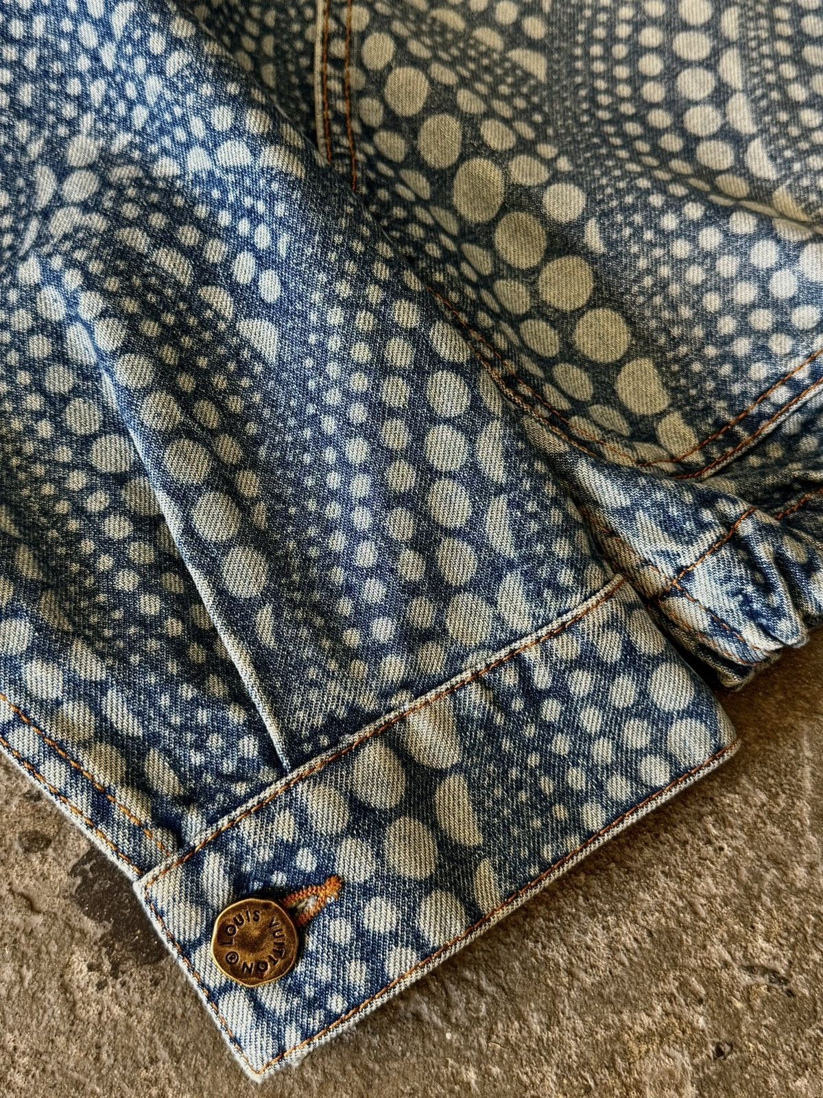 Louis Vuitton × Yayoi Kusama Louis Vuitton - Yayoi Kusama - Pumpkin - Denim Jacket Size US M / EU 48-50 / 2 - 4 Thumbnail