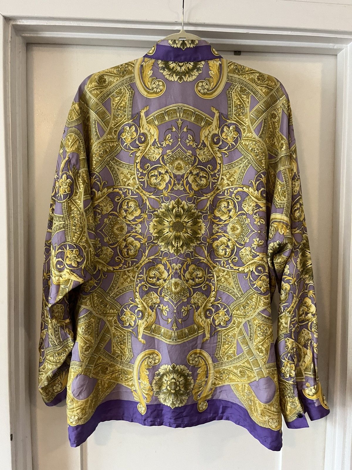Versace 1990s Gianni Versace silk shirt - iconic Medusa era Size US M / EU 48-50 / 2 - 2 Thumbnail