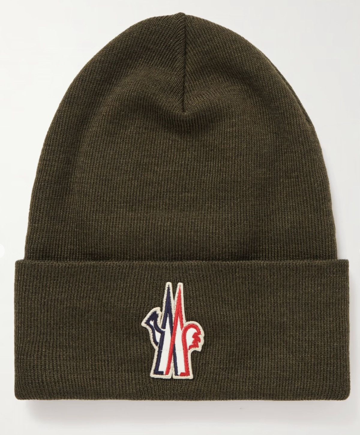 Moncler Grenoble Moncler Grenoble logo patch beanie hat accessory designer 🇮🇹 Size ONE SIZE - 1 Thumbnail