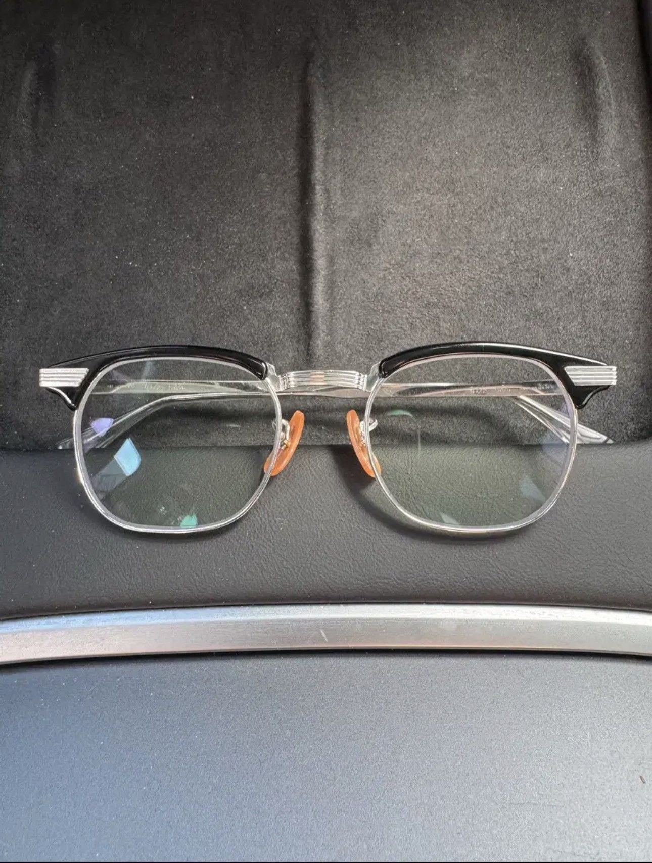 Bausch & Lomb Vintage Bausch & Lomb EXTREME Browline Glasses 48mm USA Size ONE SIZE - 1 Thumbnail